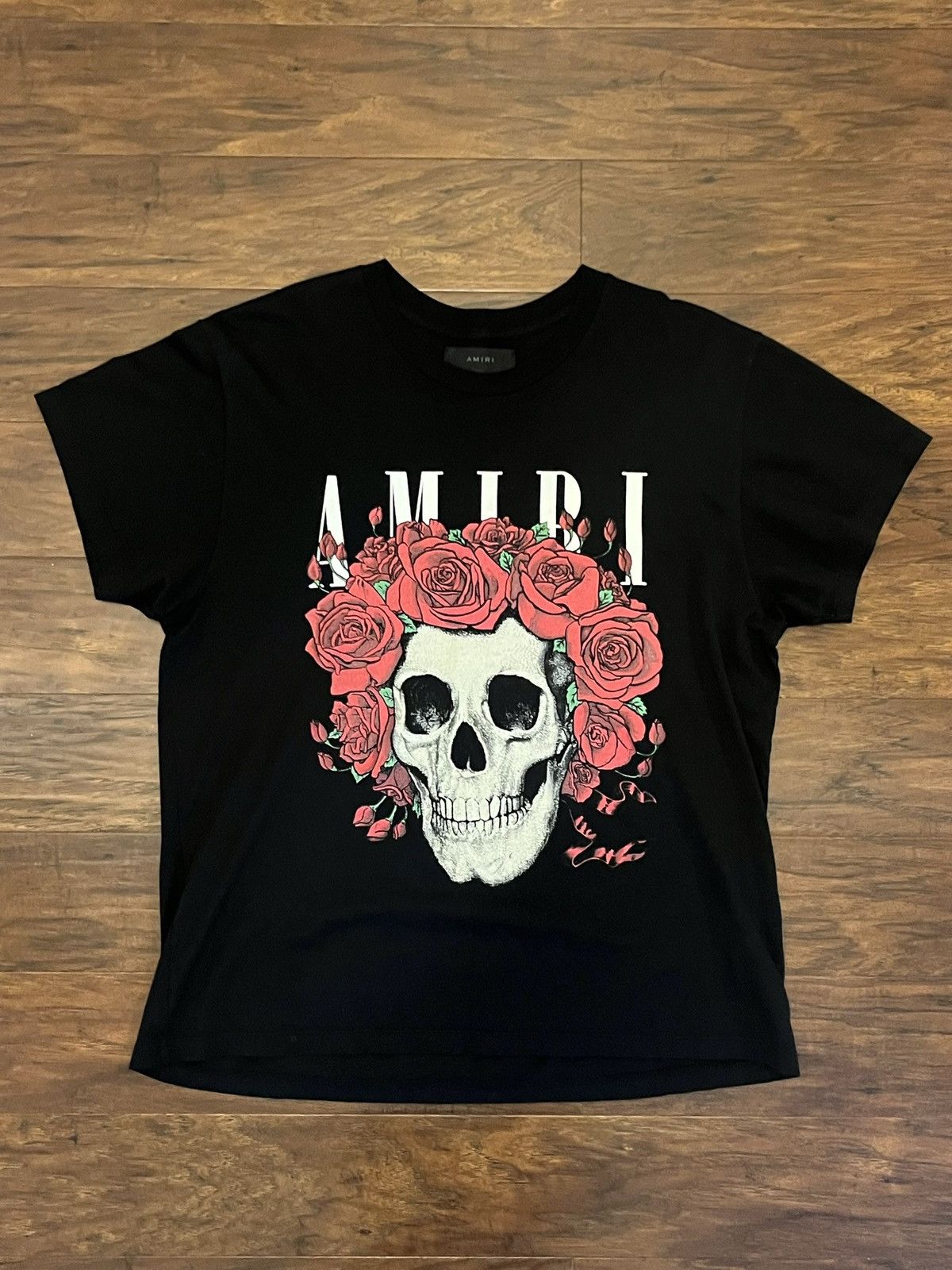 image of Amiri Grateful Dead T-Shirt in Black, Men's (Size Medium)