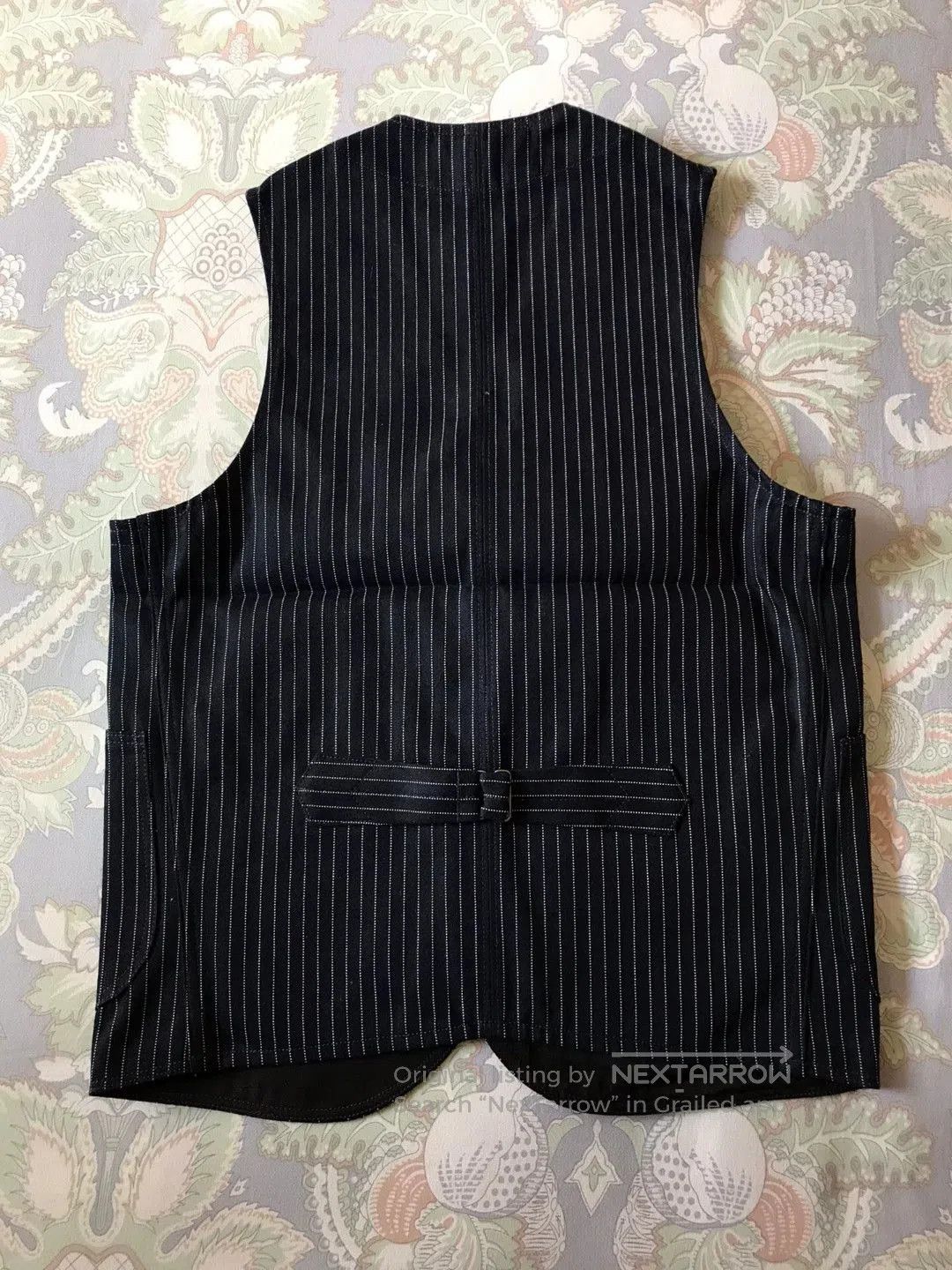 Rising Sun & Co. Rising Sun Indigo Wabash Work Vest XS. Size US XS / EU 42 / 0 - 2 Thumbnail