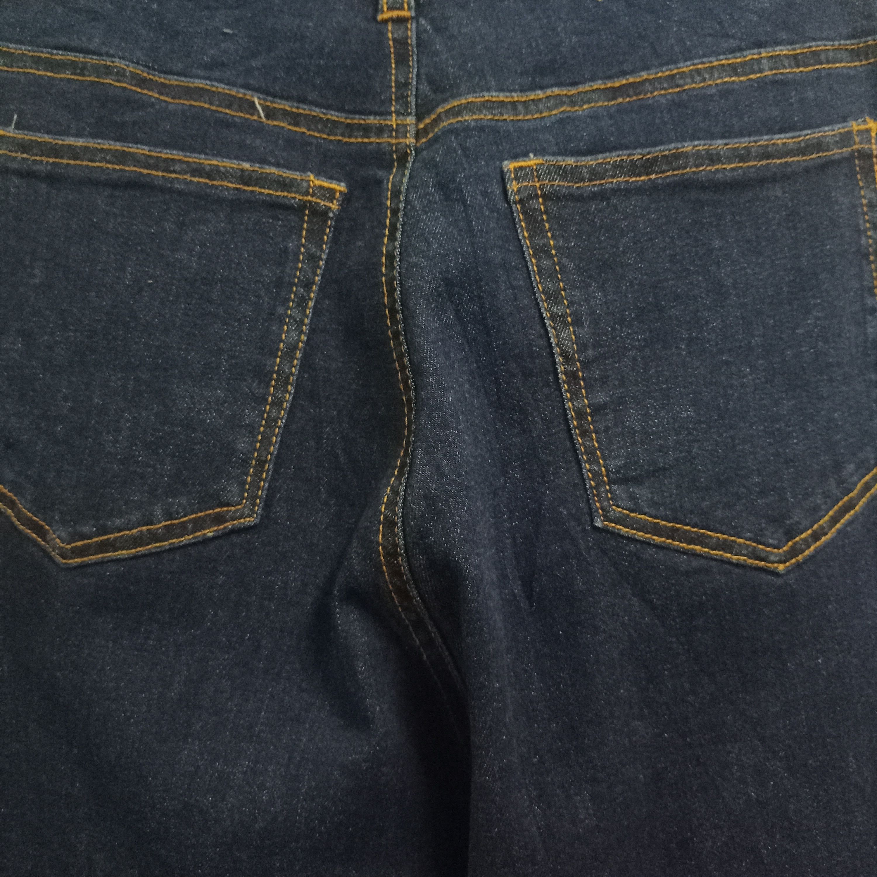 Japanese Brand Vintage Japanese Brand Frayed Style Baggy Denim Pants 27x28 Size US 27 - 7 Thumbnail