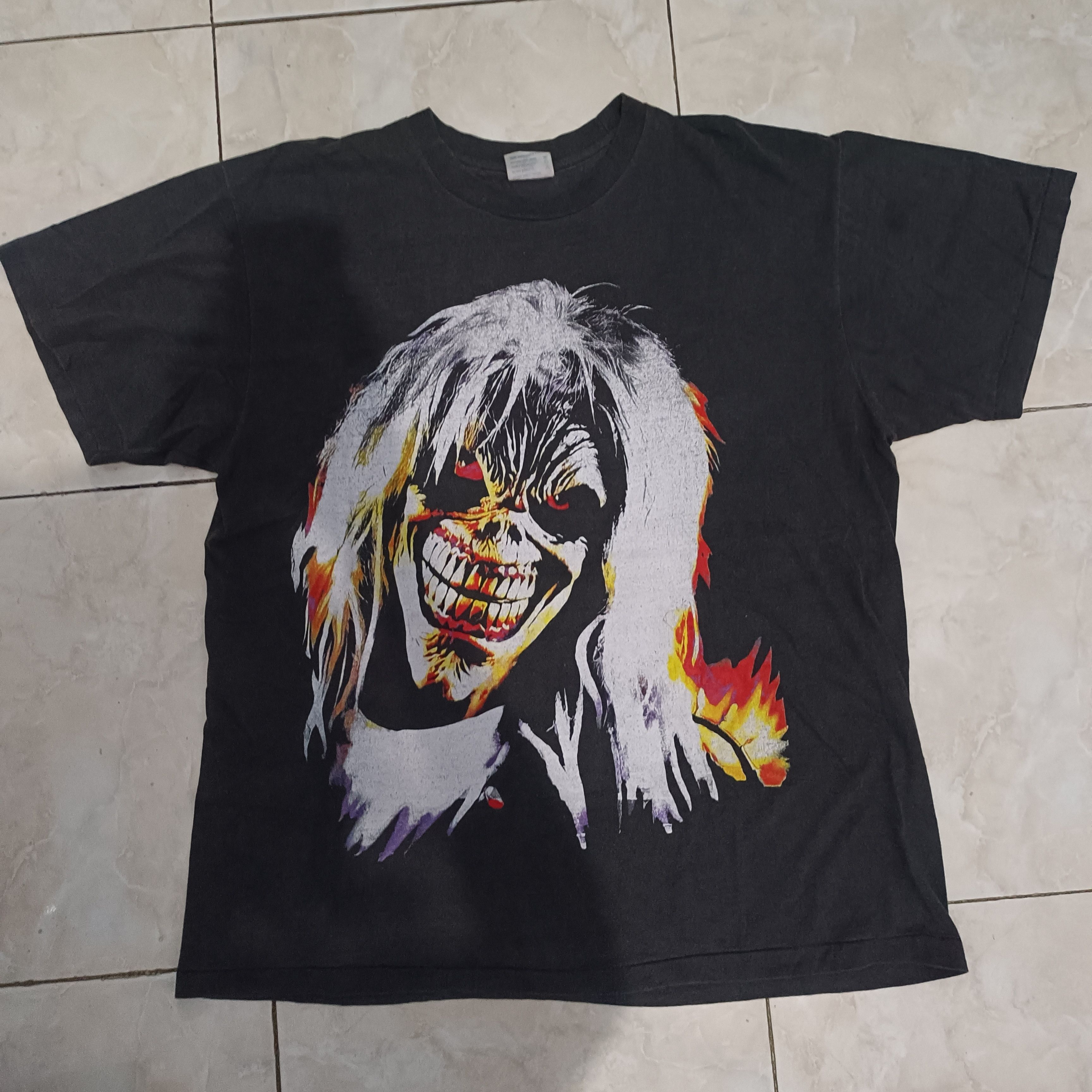T shirt Iron Maiden Brave New World Tour Vintage