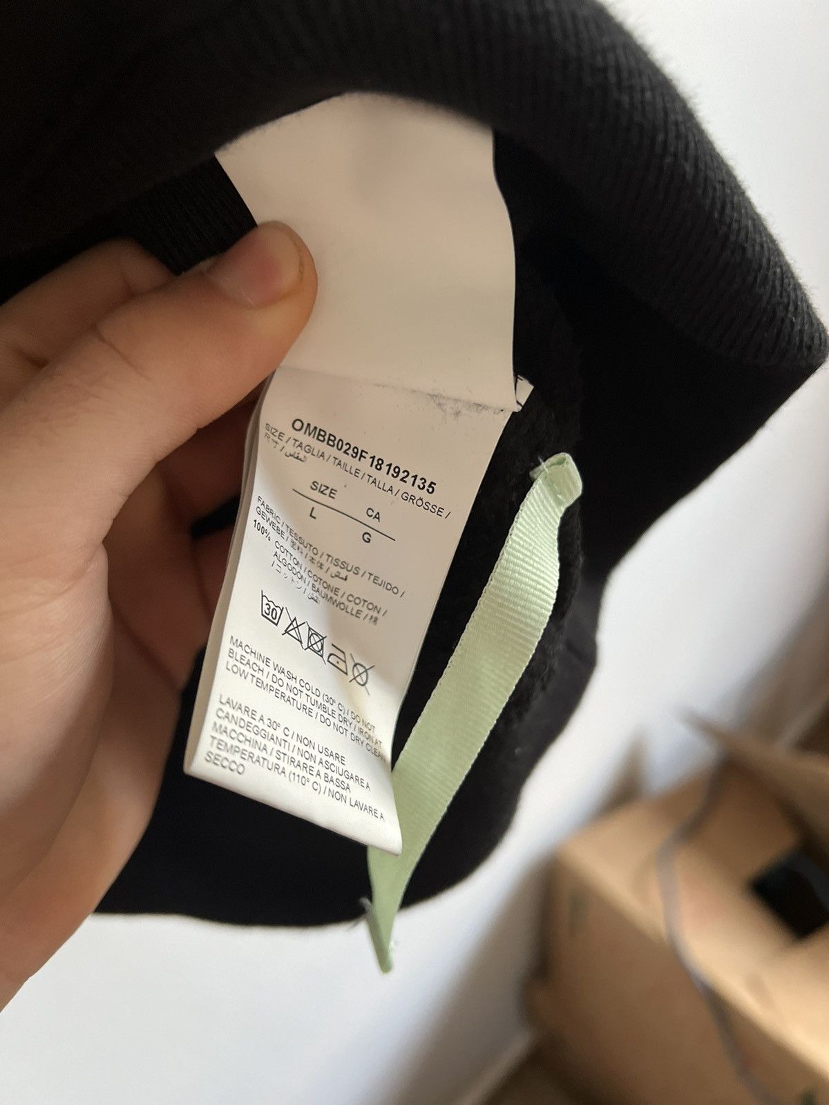 Off white X DSM “Watch Your Back” Hoodie