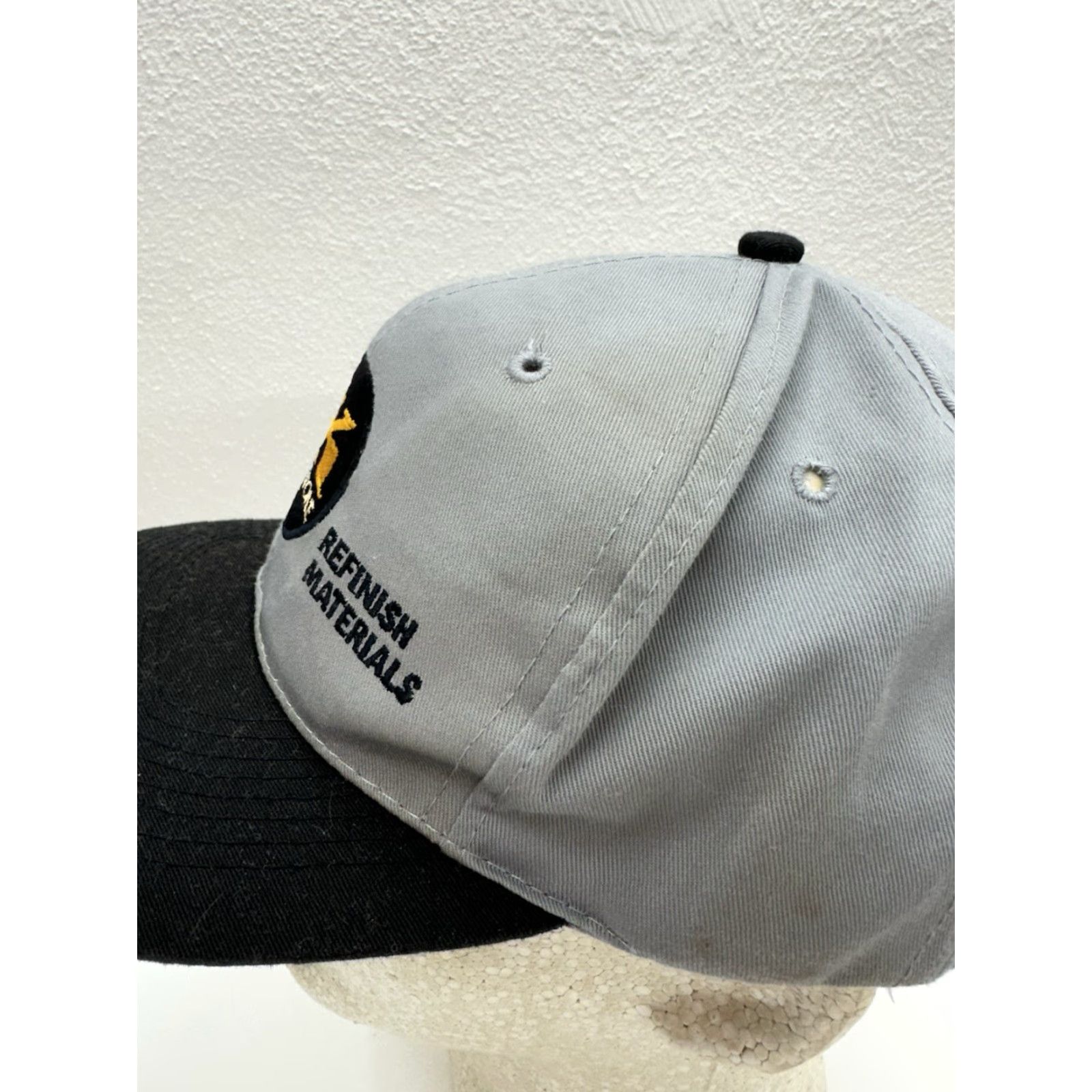 Vintage Otto Cap Snapback Baseball Hat Keystone Collision Parts Grey Logo Adjustable Hat Mens Casual Outdoor 1 Size Gray Size ONE SIZE - 7 Thumbnail