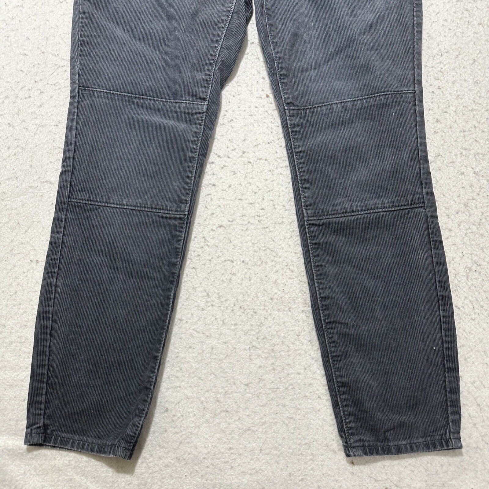Loft Ann Taylor Loft 4P Modern Skinny Ankle Corduroy Gray Jeans Size 27" / US 4 / IT 40 - 3 Thumbnail
