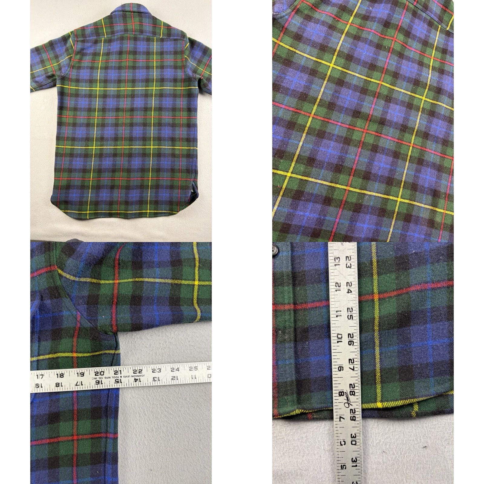 Polo Ralph Lauren **Polo Ralph Lauren Men's Small Plaid Wool Button-Up Shirt** User: **Ralph Lauren Men's Small Plaid Wool Button-Up Shirt** Size US S / EU 44-46 / 1 - 8 Thumbnail