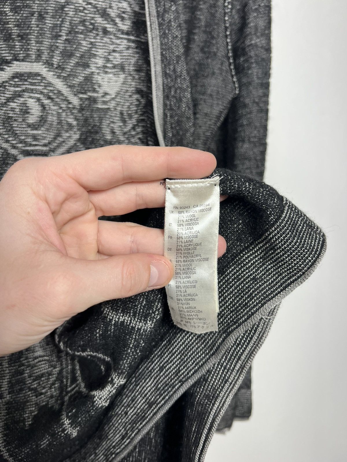 Diesel Vintage Diesel Wool Crunge Cardigan Long Sleeve Size S / US 4 / IT 40 - 17 Thumbnail