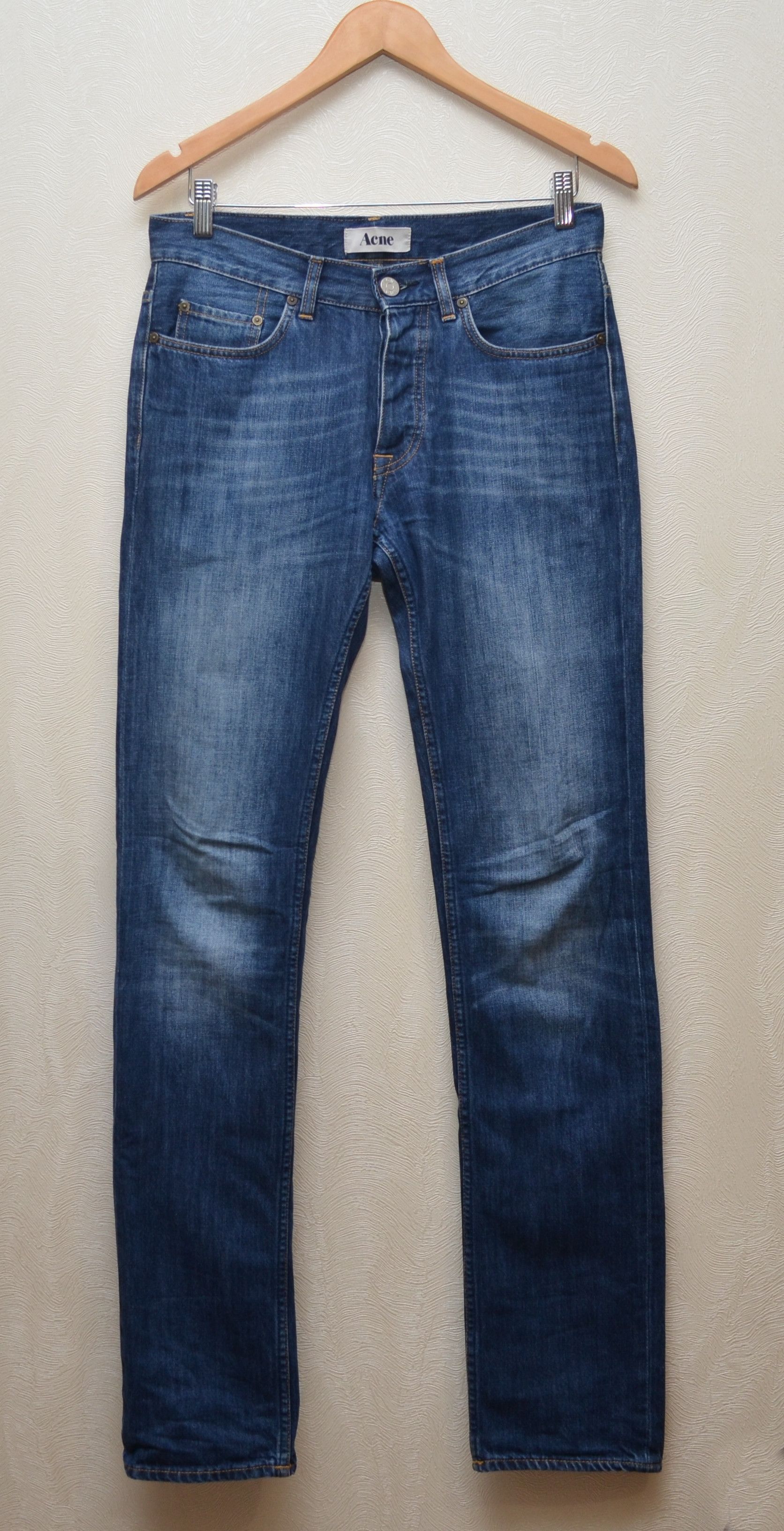 Acne Studios Acne Studios Roc Verakai Blue Denim Jeans Size W30 L34 Size US 30 / EU 46 - 1 Thumbnail