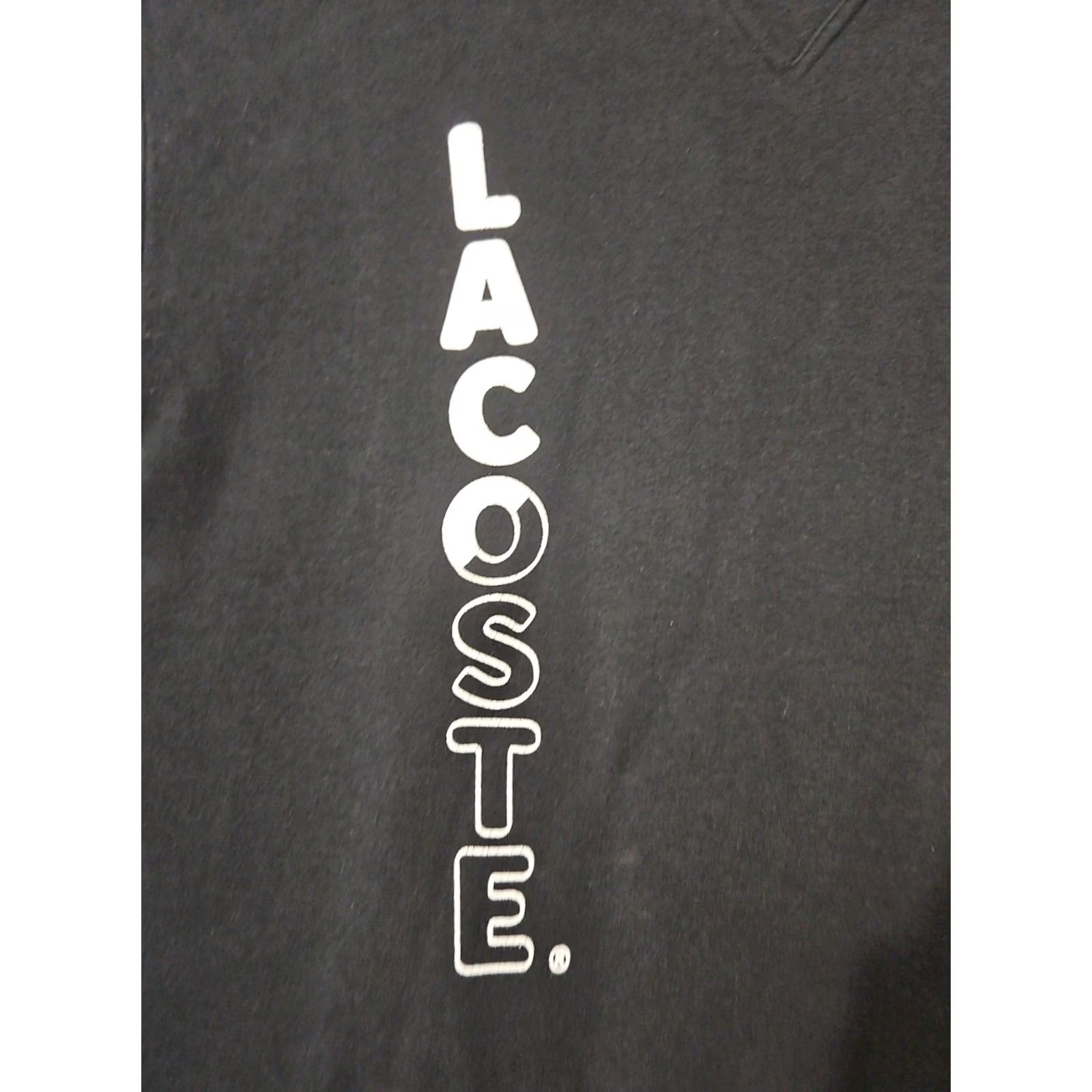 Lacoste VINTAGE Lacoste Sweater Men Crew Neck Pullover 90s Black Size M Cotton Blend Golf Walking 90s Mens Size US M / EU 48-50 / 2 - 5 Thumbnail