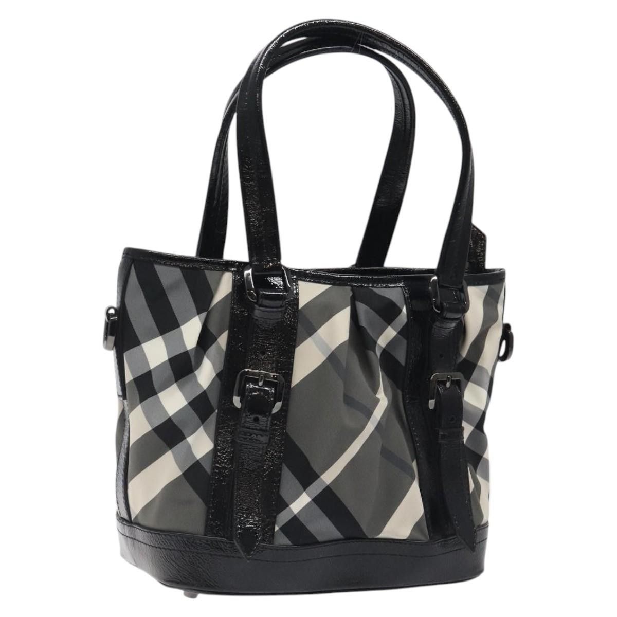 Burberry Burberry Lowry Convertible Tote Beat Check Nylon Size ONE SIZE - 1 Thumbnail