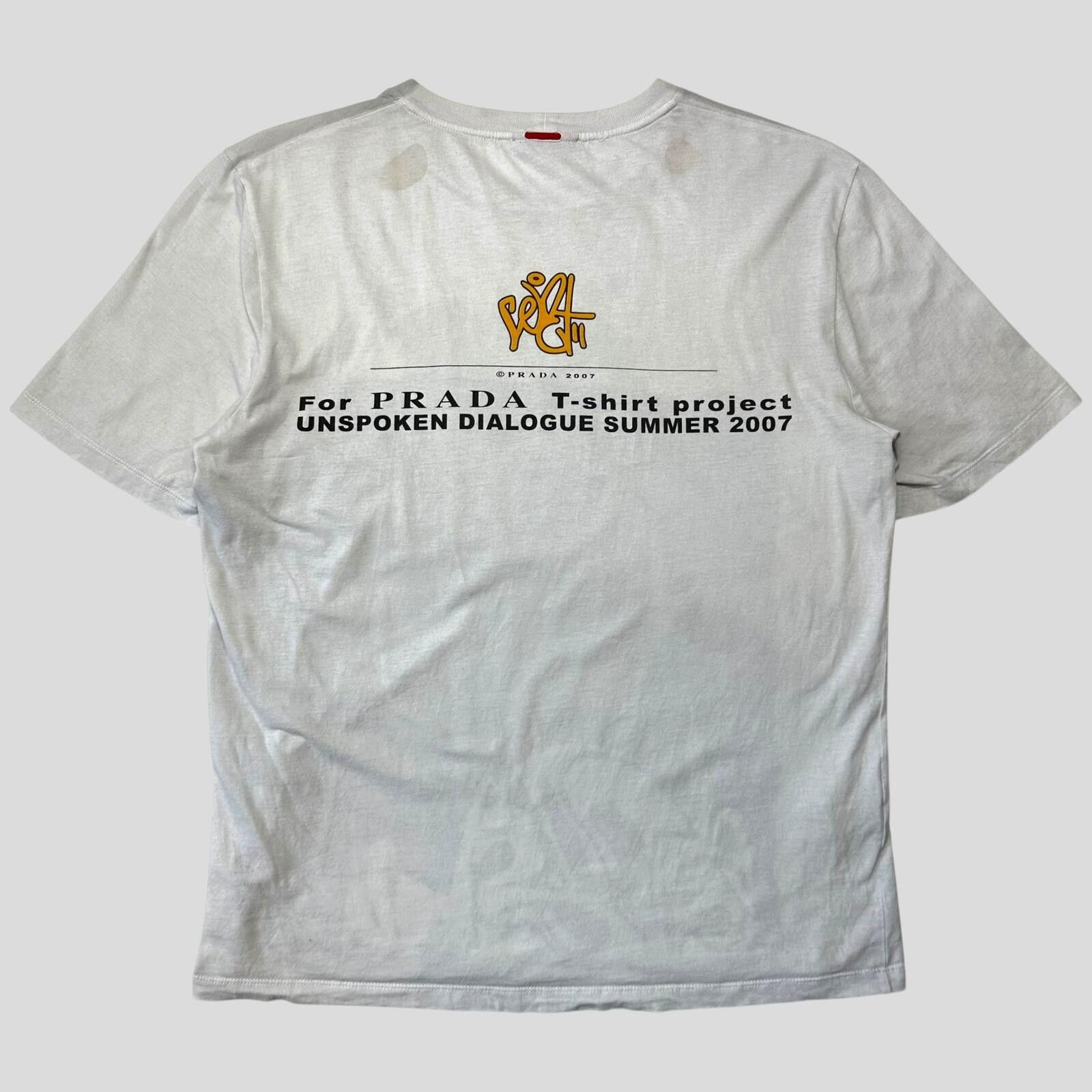 Prada Prada Sport 2007 Unspoken Dialogue Graphic T-shirt - M Size US M / EU 48-50 / 2 - 1 Thumbnail