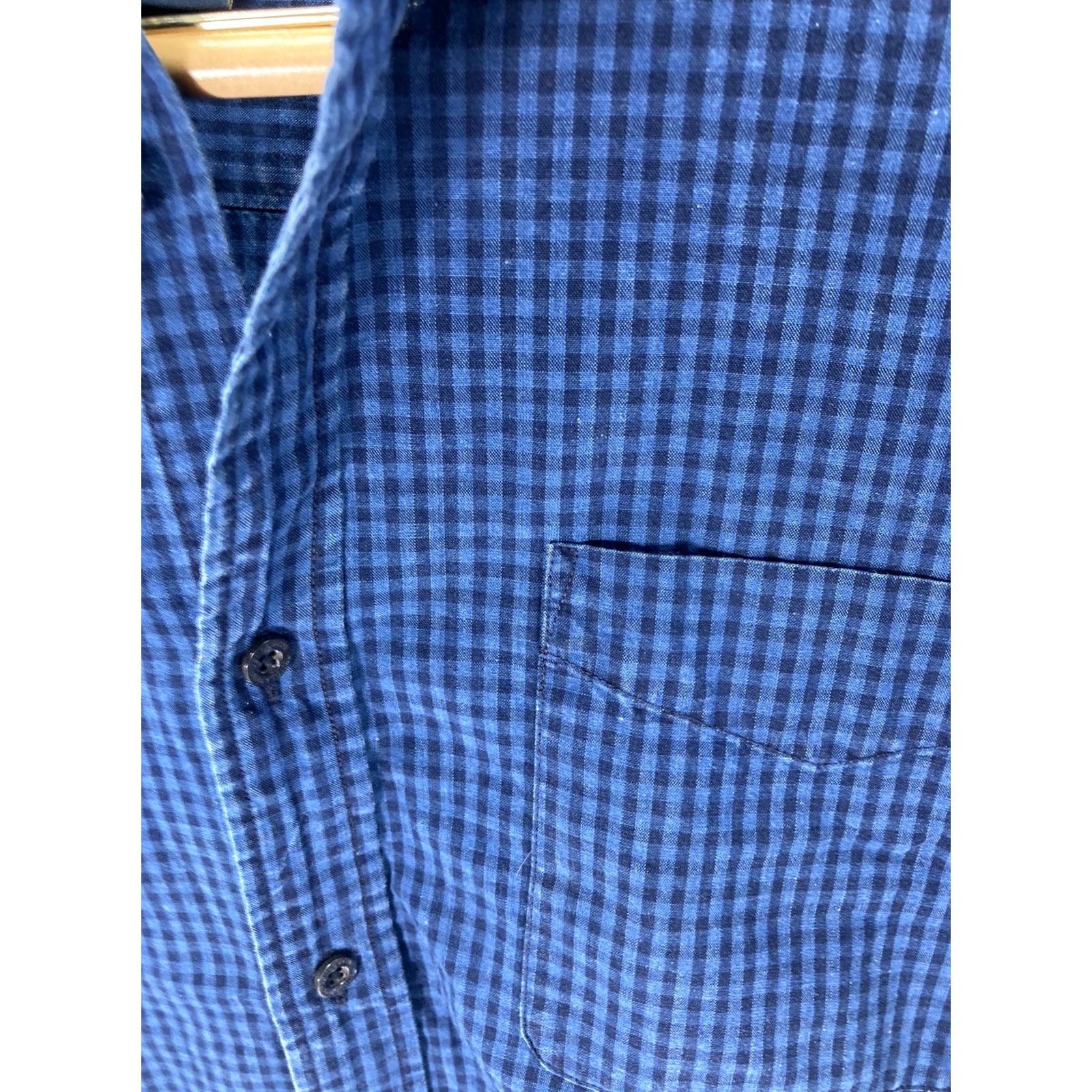 Pendleton VINTAGE Pendleton Tennyson Shirt Men XL Blue Check Button Long Sleeve 100% Cotton Men XL Blue Check Button-Up Shirt Size US XL / EU 56 / 4 - 4 Thumbnail