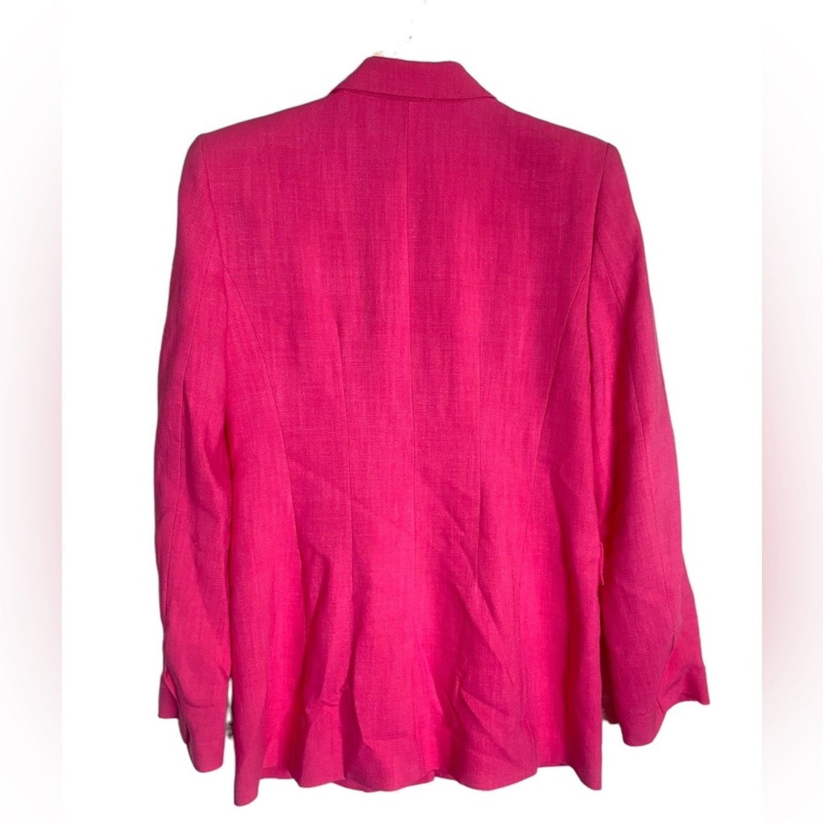 Zara ZARA Pink Collard Blazer S Size M / US 6-8 / IT 42-44 - 4 Thumbnail