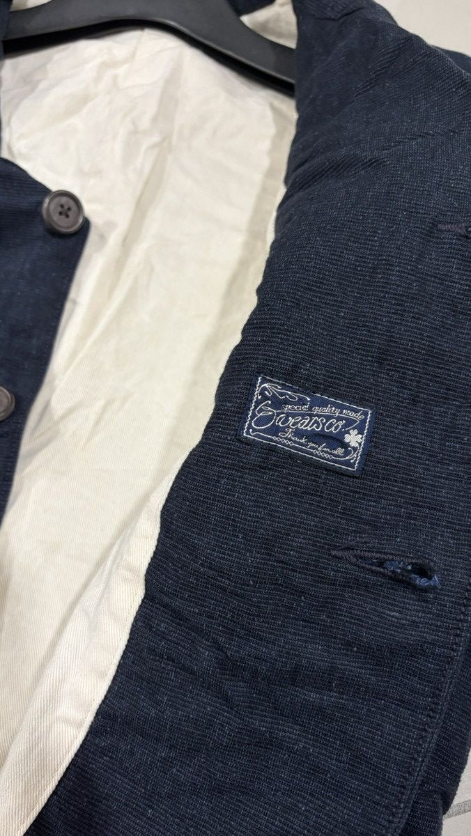 45rpm SWEAR CO JAPANESE BRAND COAT DENIM JAPAN SASHIKO Size US M / EU 48-50 / 2 - 6 Thumbnail