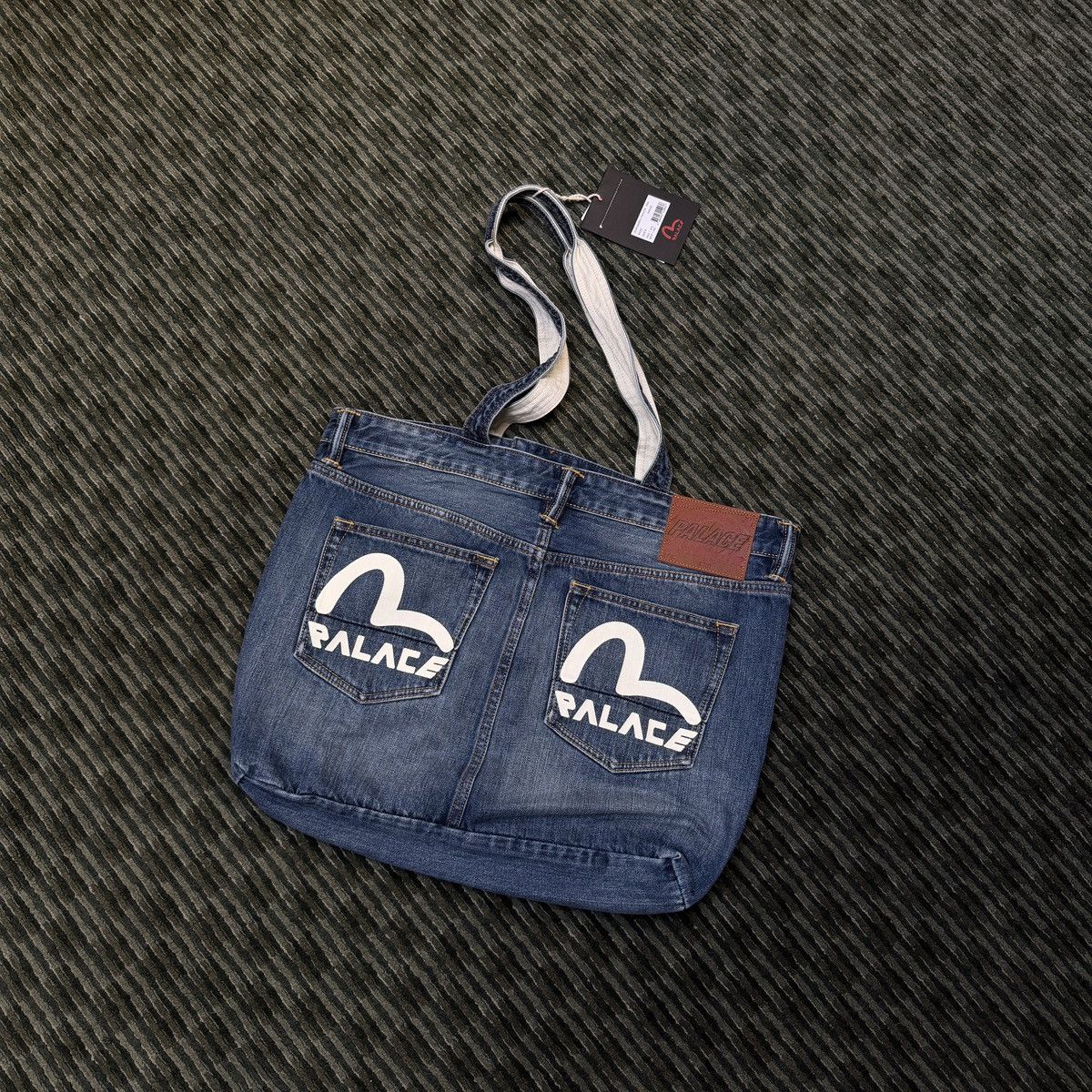 Evisu × Palace Palace Evisu Denim Tote Bag Size ONE SIZE - 1 Thumbnail