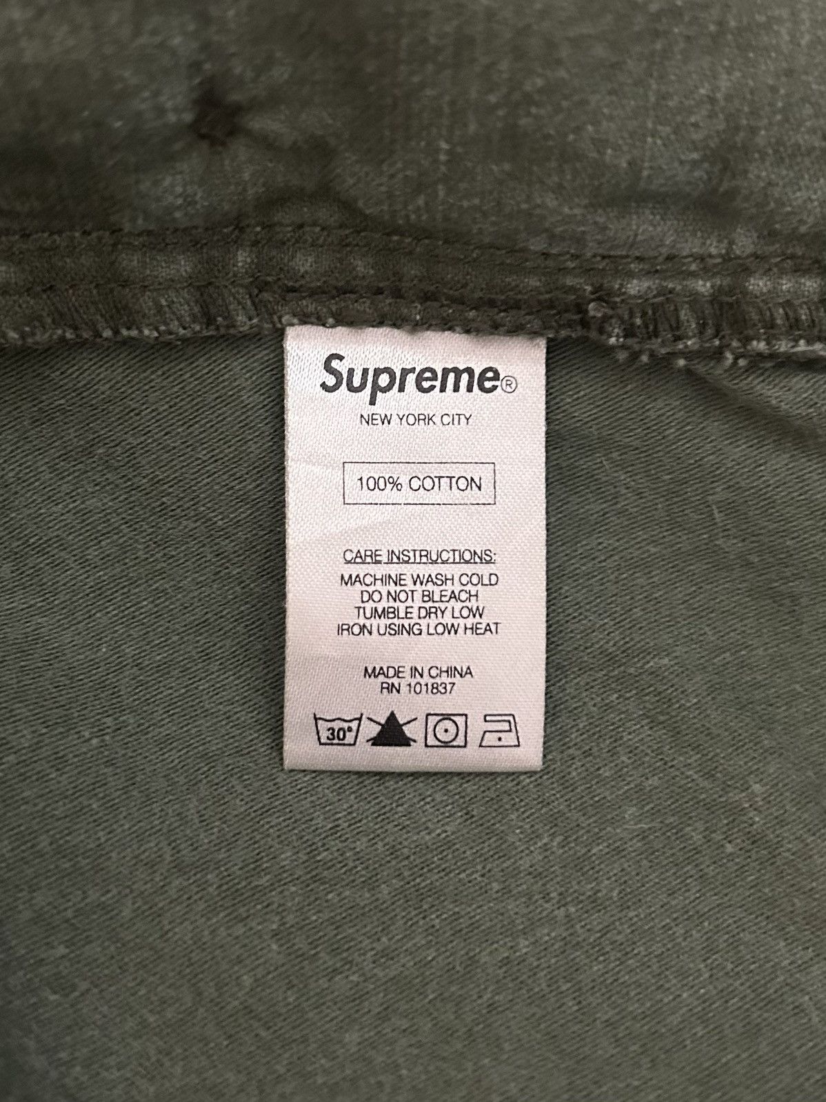 Supreme Supreme FW15 Cargo Pants Size US 34 / EU 50 - 6 Thumbnail