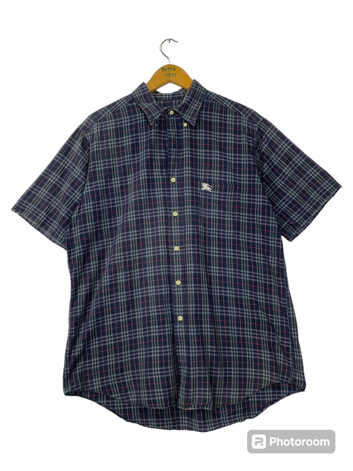 Burberry × Flannel × Vintage Burberrys Size US L / EU 52-54 / 3 - 1 Thumbnail