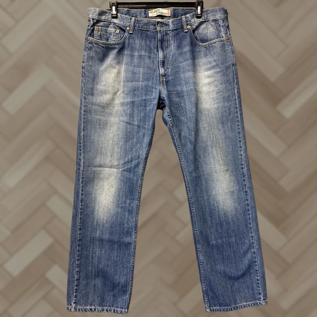 Levi's Levi's 559 Relaxed Straight Jeans Mens 40x32 Blue Denim Pants Casual /0905 Size US 40 / EU 56 - 1 Thumbnail