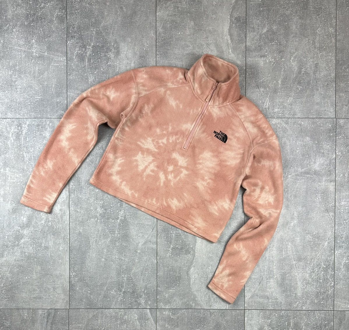 The North Face The North Face TaiDai Crop-Top Fleece Zip Up Sweatshirt Size XS / US 0-2 / IT 36-38 - 1 Thumbnail