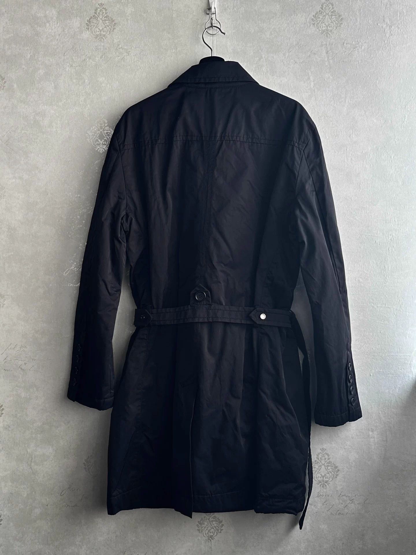 Dirk Bikkembergs Dirk Bikkembergs 09aw Waisted Buttoned Trench Coat Size US L / EU 52-54 / 3 - 2 Thumbnail
