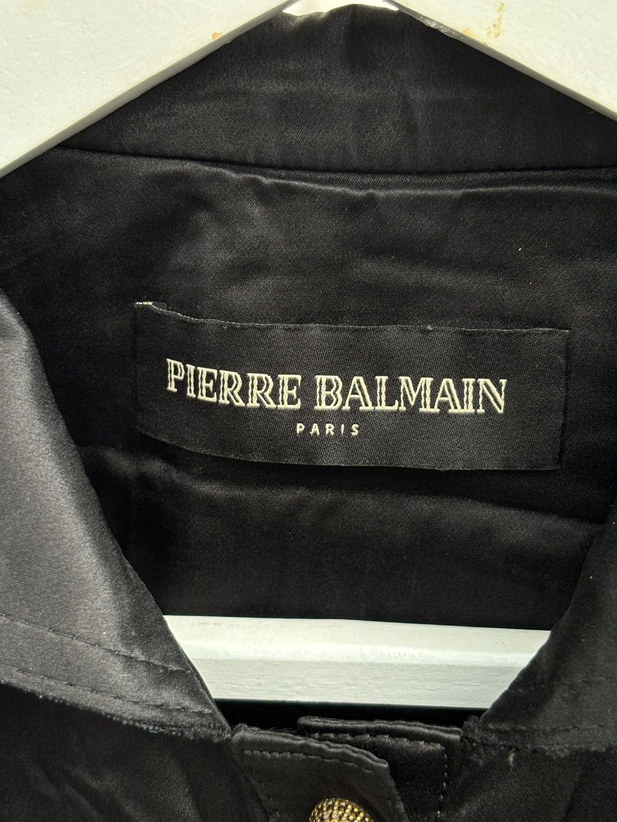 Balmain Silk Sleeveless Long Shirt Size US XS / EU 42 / 0 - 8 Thumbnail