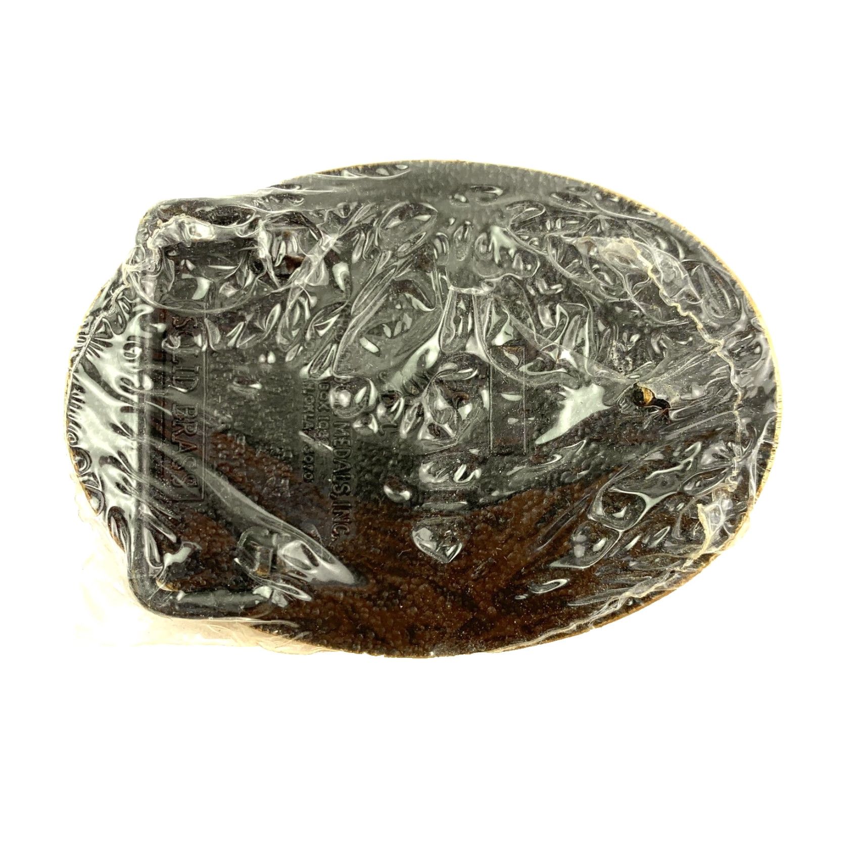 Vintage VINTAGE Award Design Medals Davis Mud & Chemical One Tuff Mudder Brass Belt Buckle AD M New Size ONE SIZE - 4 Thumbnail