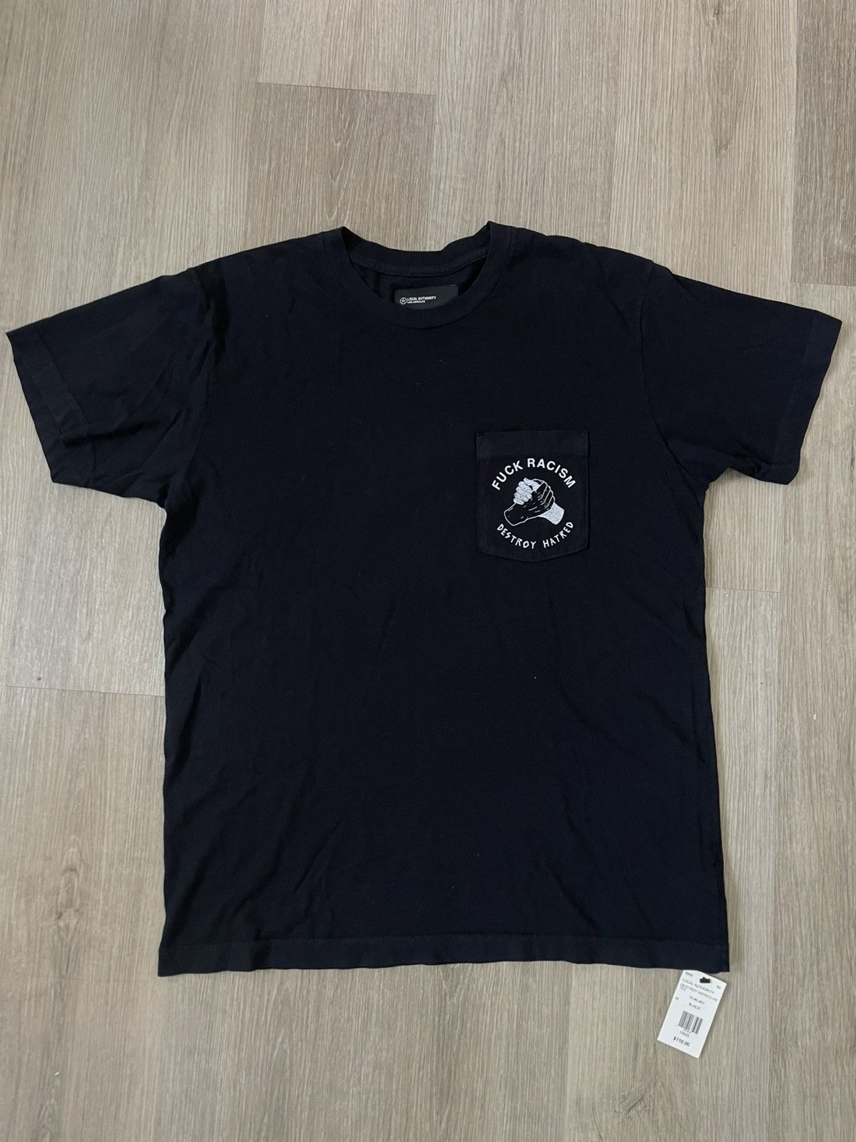 Local Authority F**k Racism Graphic T Size US M / EU 48-50 / 2 - 1 Thumbnail