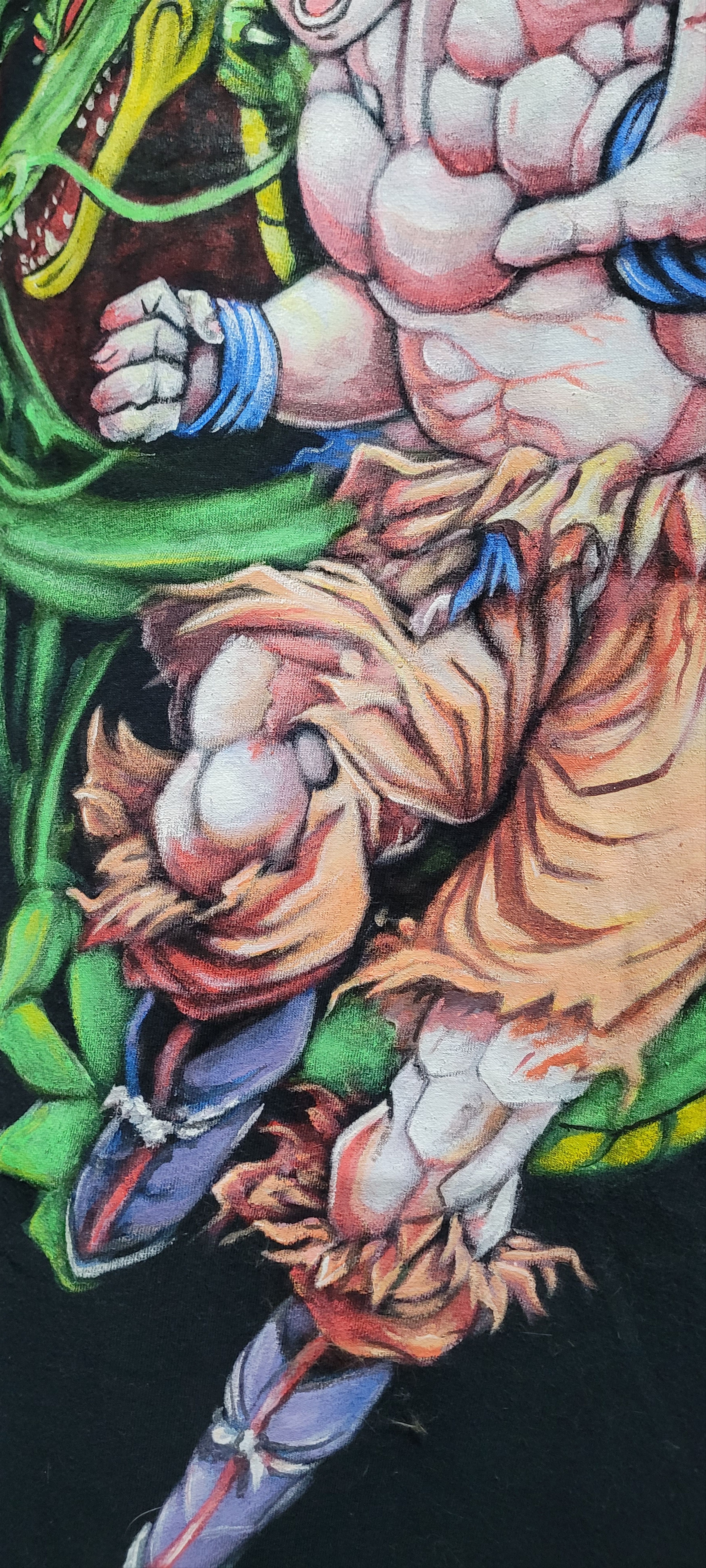 Anime RARE Anime Dragon Ball Z Kid Goku Hand Painting 1 Of 1 Size US XL / EU 56 / 4 - 3 Thumbnail