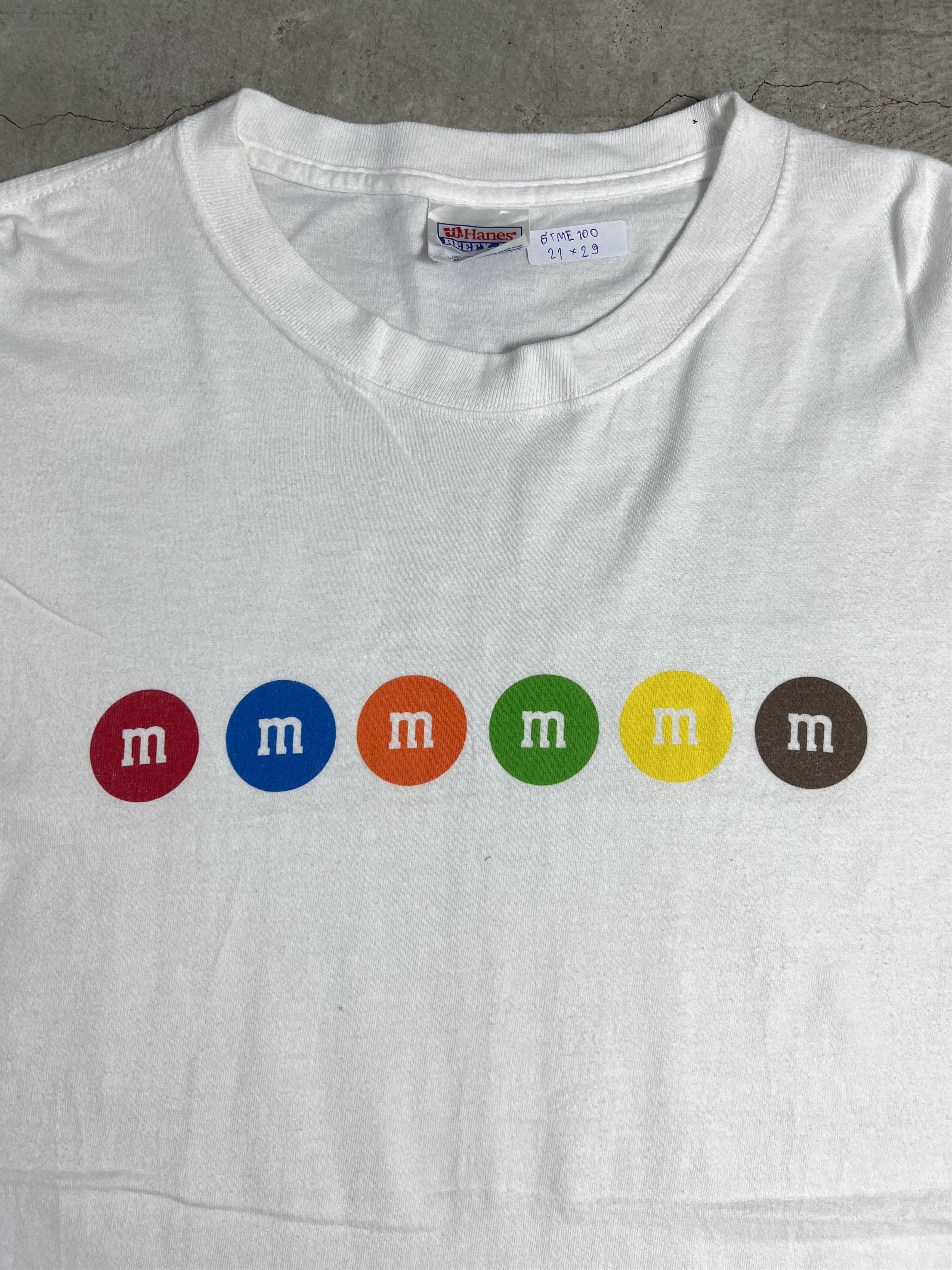 Vintage Vintage M&M'S Chocolate Promo Tee (L) GTME100 Size US L / EU 52-54 / 3 - 2 Thumbnail