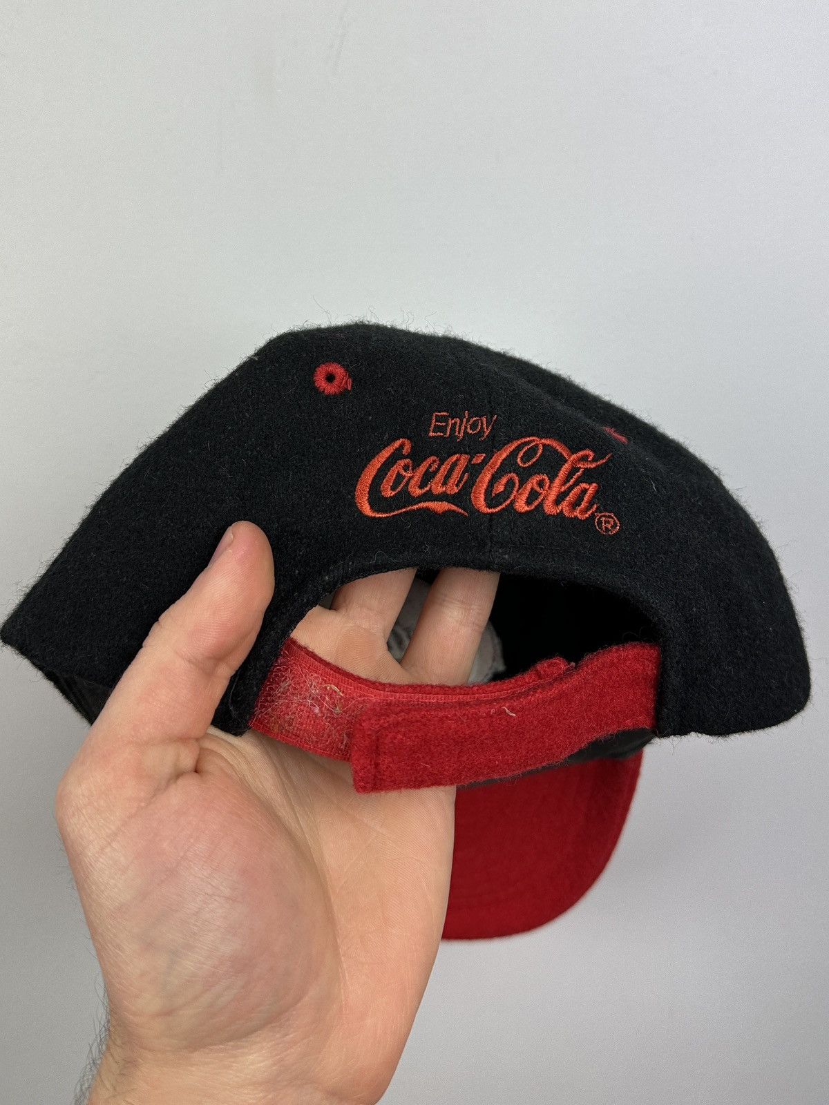 Coca Cola × Vintage Vintage 90’s Coca Cola Promo Wool Cap Size ONE SIZE - 8 Thumbnail