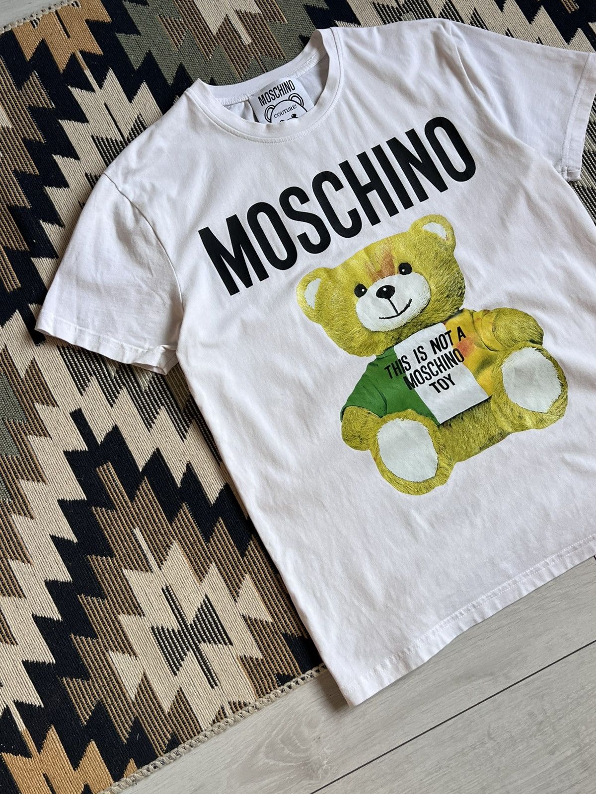 Moschino Moschino Couture Teddy Bear T-Shirt Size US S / EU 44-46 / 1 - 2 Thumbnail