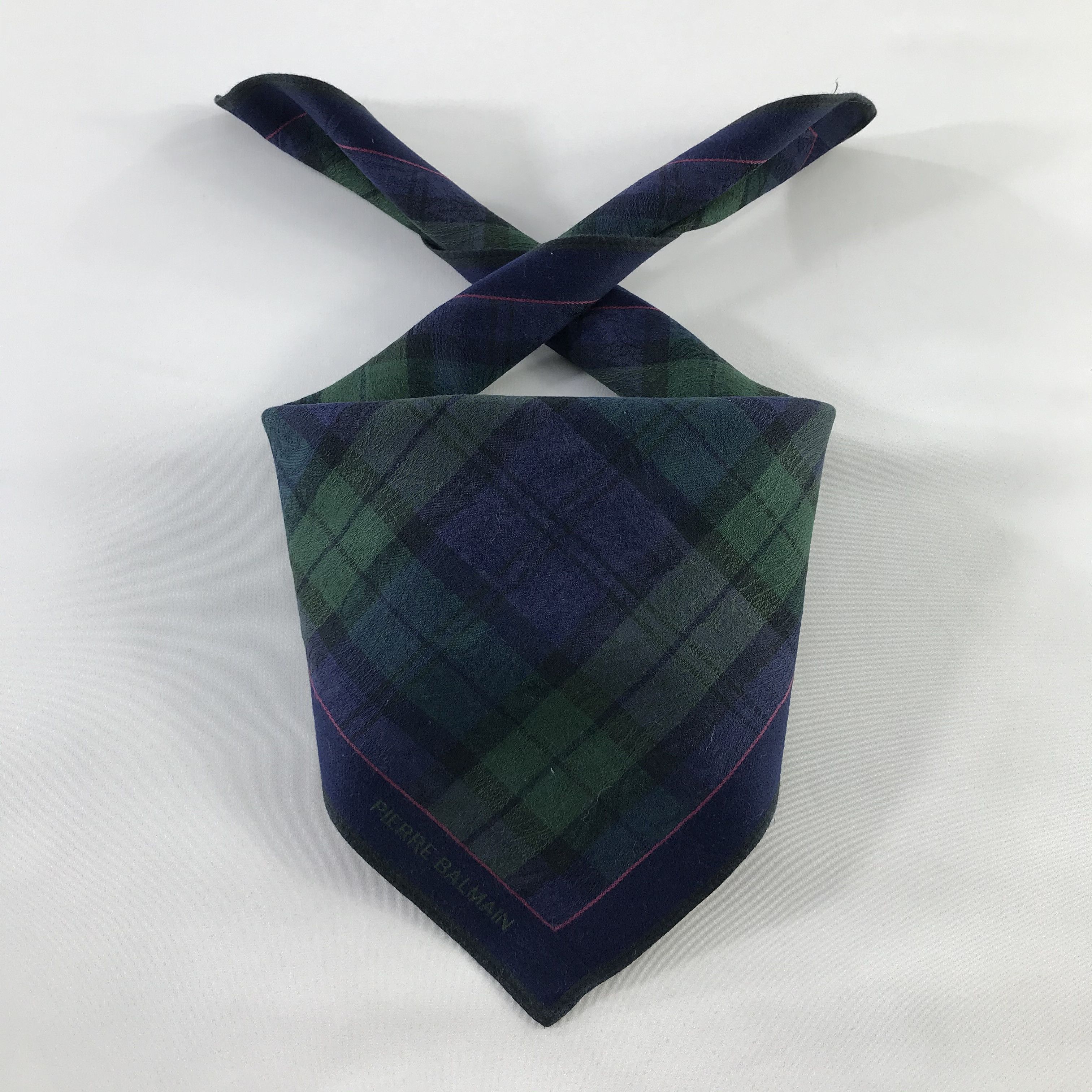 Pierre Balmain × Vintage Pierre Balmain Bandana / Handkerchief / Neckerchief - S492 Size ONE SIZE - 3 Thumbnail