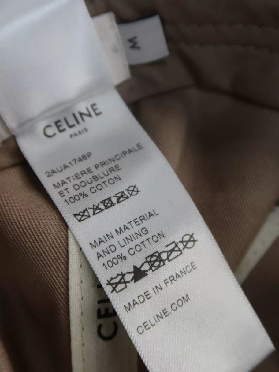 Celine CELINE Cotton Logo Embroidered Unisex Bball Cap M Size ONE SIZE - 5 Thumbnail