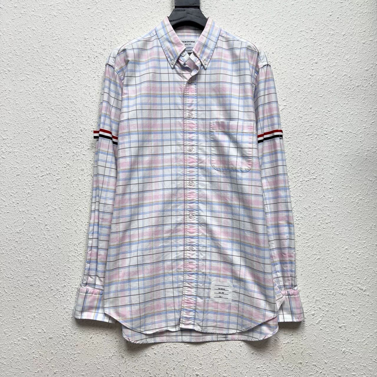 Thom Browne Thom Browne New Plaid Shirt Size US XL / EU 56 / 4 - 1 Thumbnail
