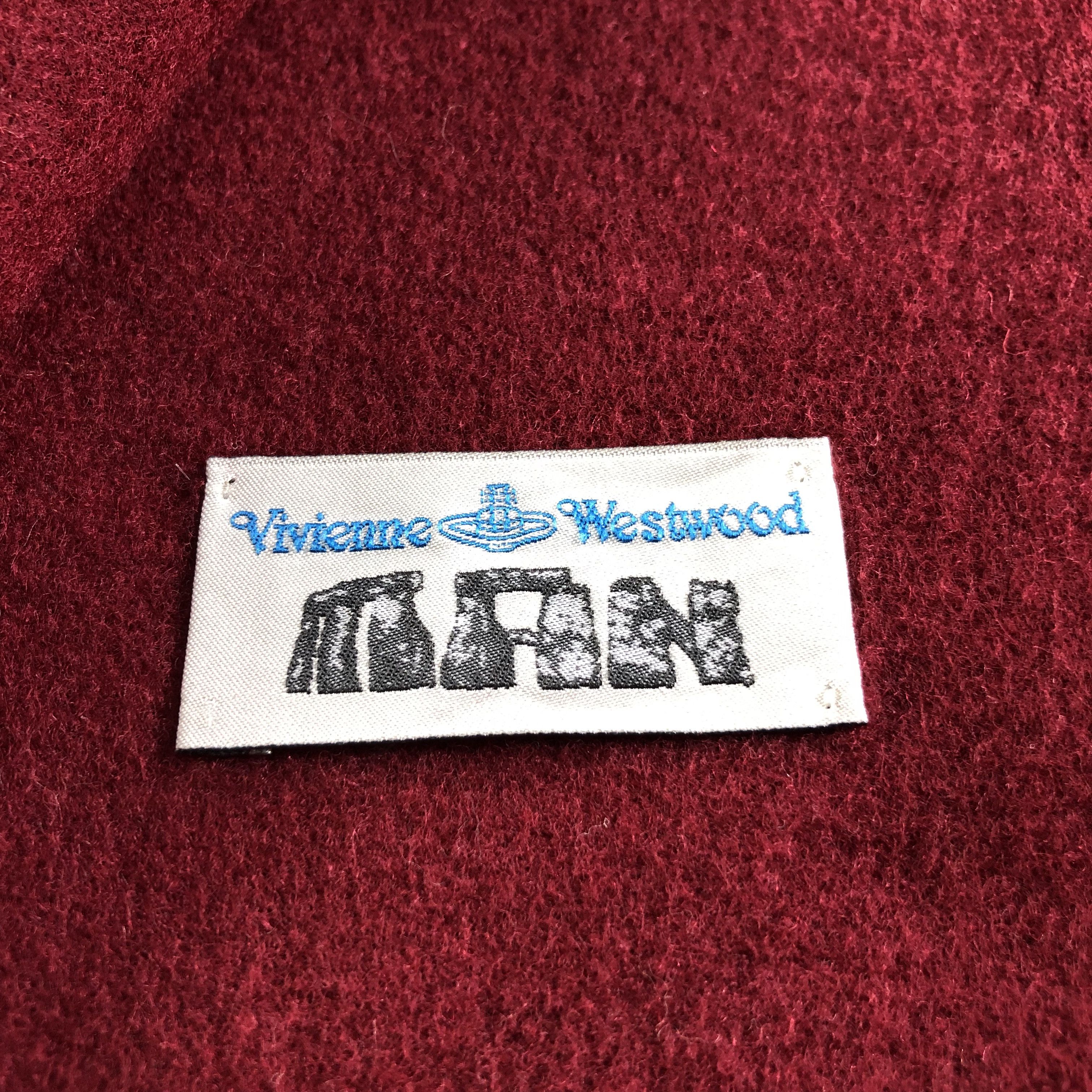 Vivienne Westwood Vivienne Westwood Wool Scarf Muffler V1860 Size ONE SIZE - 5 Thumbnail
