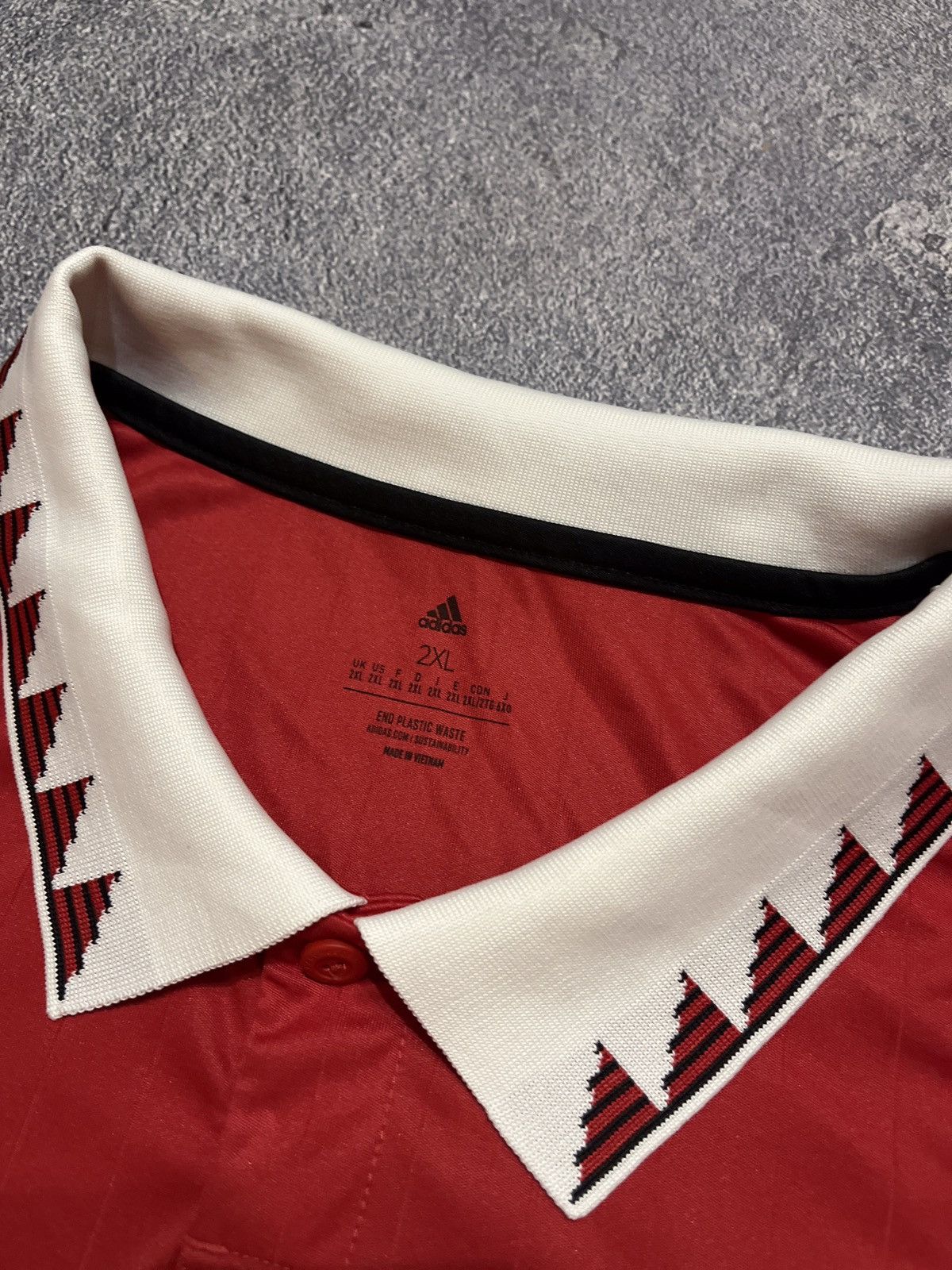 Adidas × Vintage Adidas Manchester United Casemiro Jersey Size US XXL / EU 58 / 5 - 5 Thumbnail