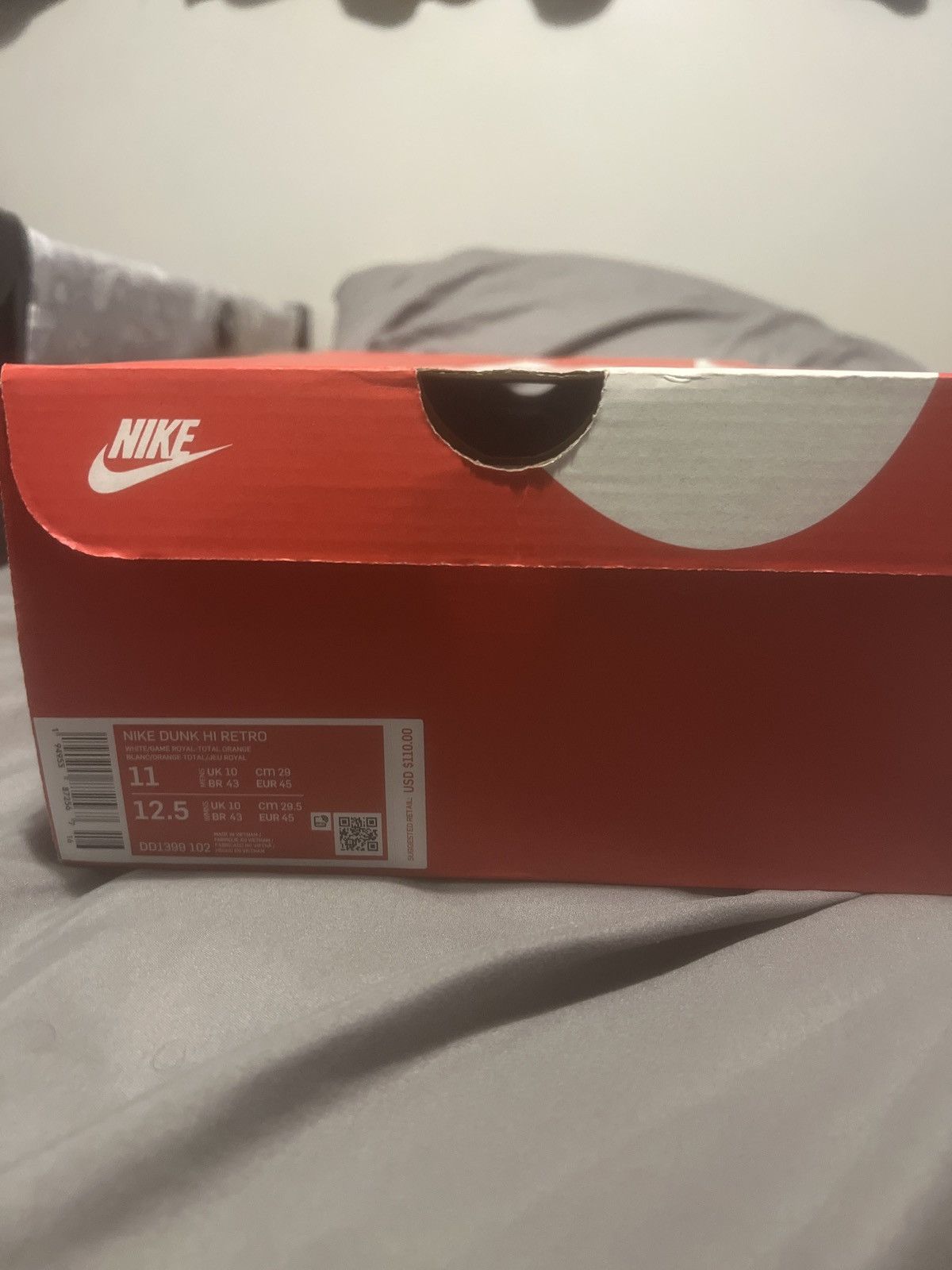 Nike Nike Dunk High Royals Size US 11 / EU 44 - 4 Thumbnail