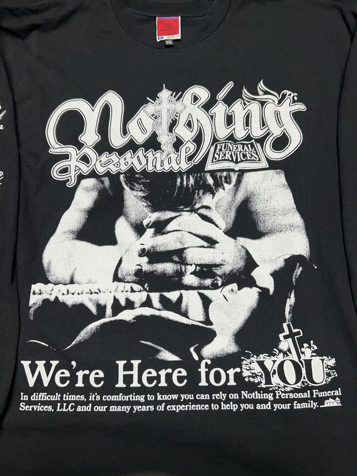 Other Nothing Personal Funeral Services Long Sleeve Sz XXL Blazzy Size US XXL / EU 58 / 5 - 5 Thumbnail