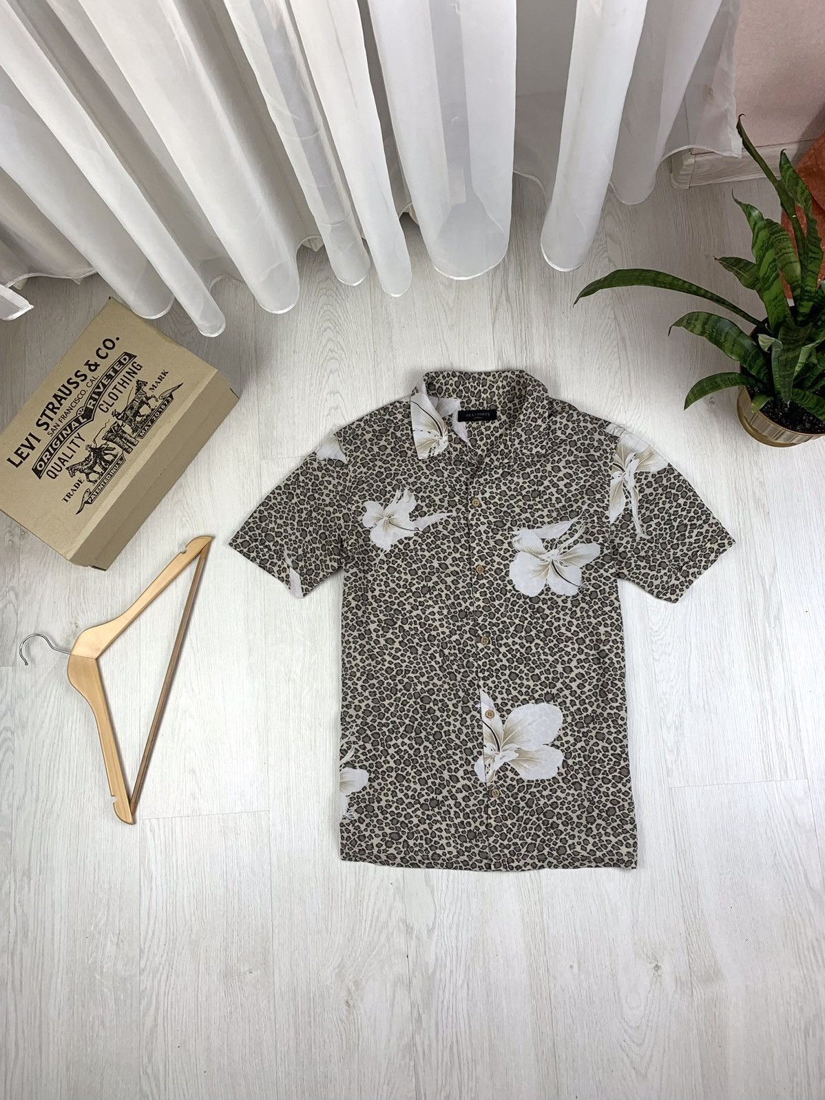 Allsaints Allsaints Kuhi Button Shirt Mens Size M Size US M / EU 48-50 / 2 - 1 Thumbnail