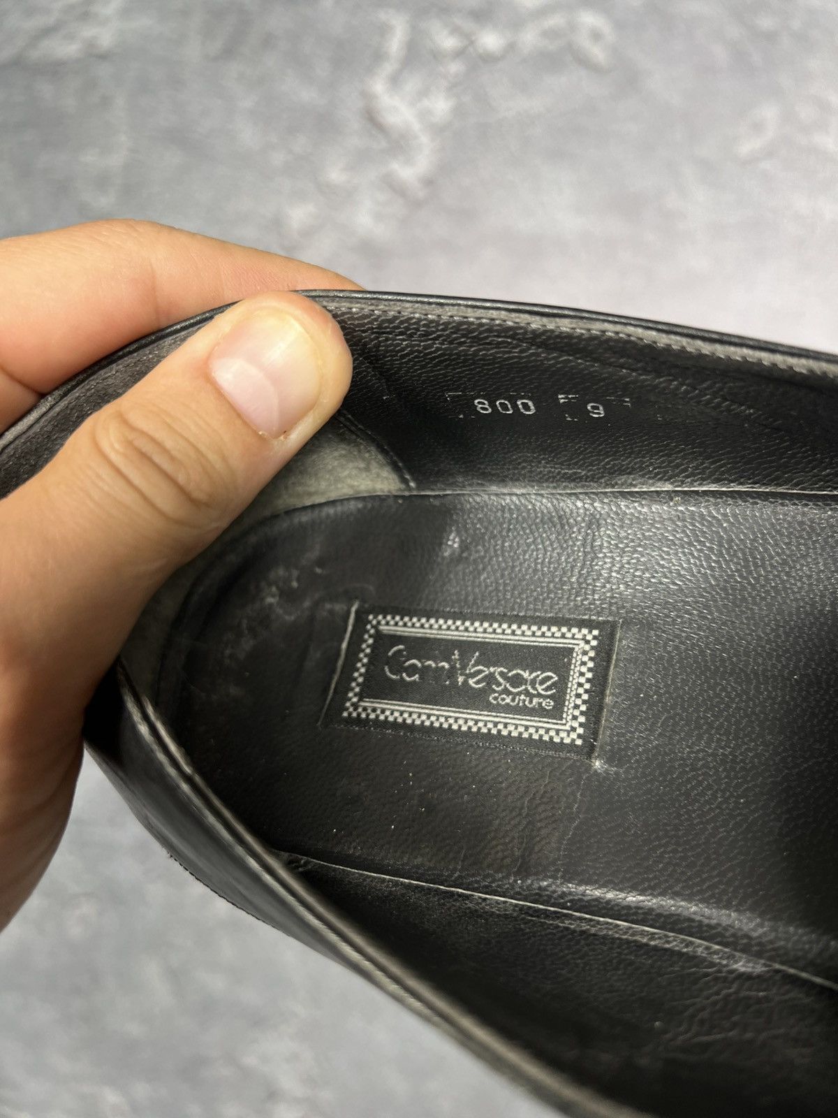 Versace Rare Vintage Gianni Versace Kittie Leather Loafers Shoes Size US 9 / EU 42 - 19 Thumbnail
