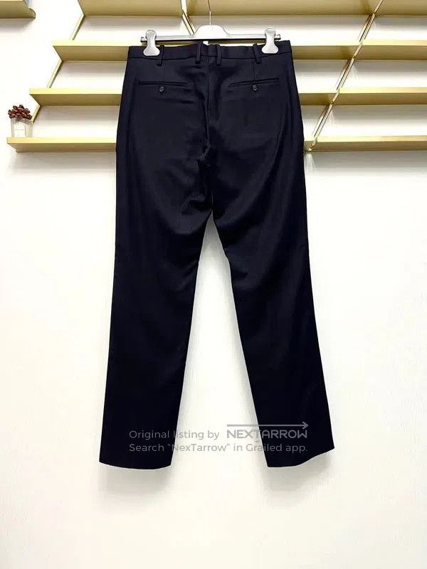 Neil Barrett NeIL Barrett Navy Wool Casual Pants for Men . Size US 34 / EU 50 - 4 Thumbnail