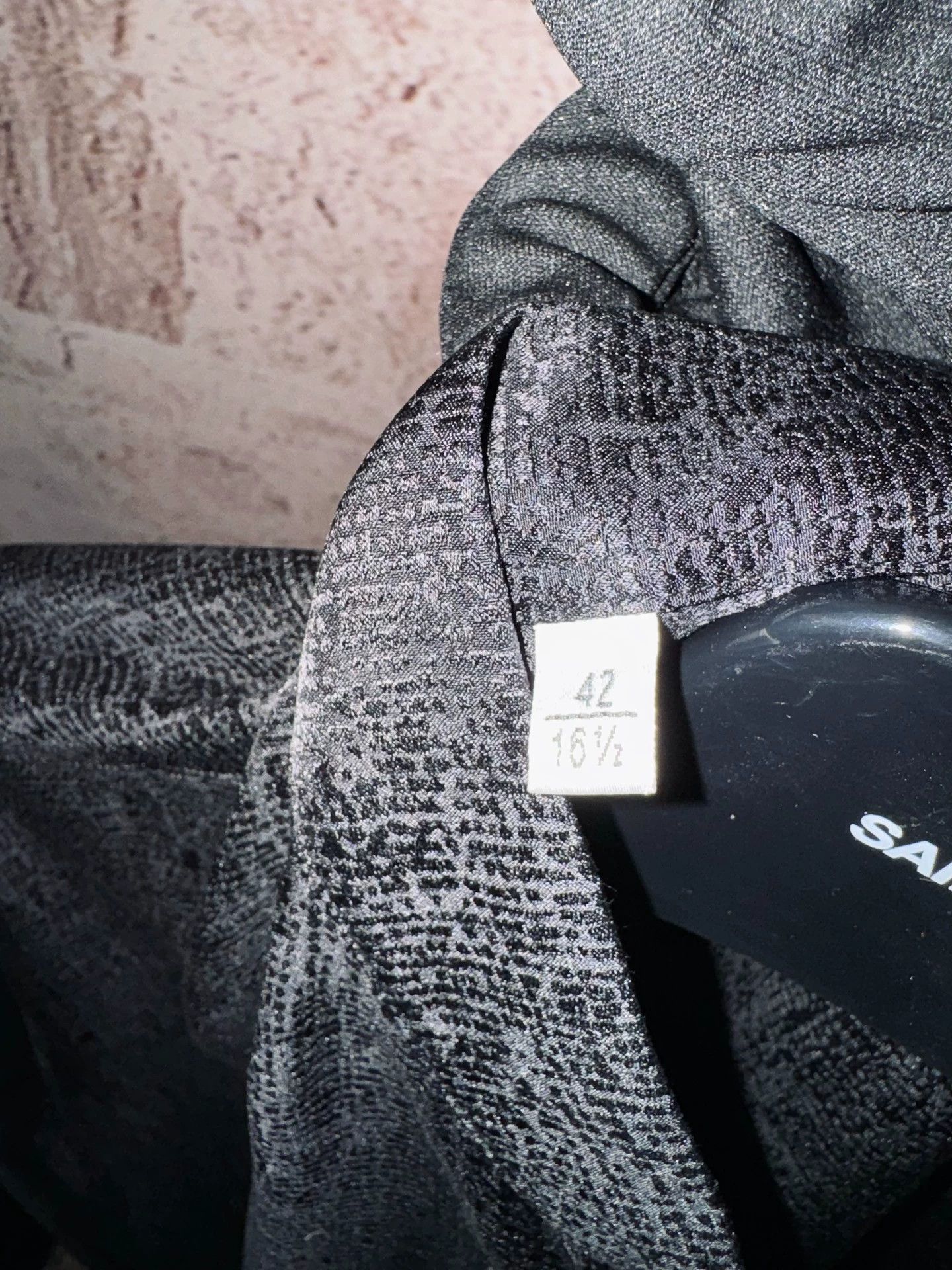 Saint Laurent Paris SLP 17SS 100% Silk Stand Collar Hidden Button Shirt 42 Size US L / EU 52-54 / 3 - 6 Thumbnail