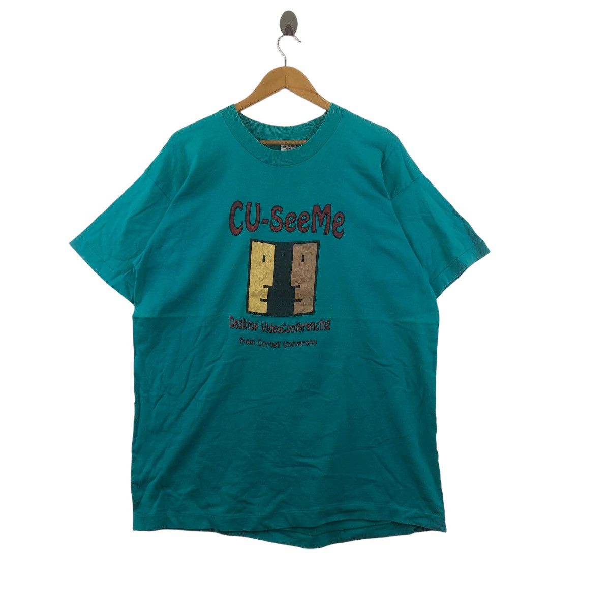Vintage 90’ CU-SEEME Software Cornell University Tee Shirt