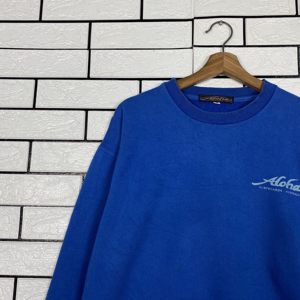 Japanese Brand Vintage Sweatshirt Aloha Hawaii Big Logo Size US M / EU 48-50 / 2 - 8 Thumbnail