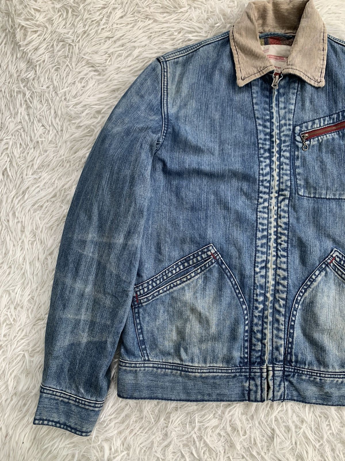 Japanese Brand Vintage Flash Report Denim Jacket Blanket Inner Size US M / EU 48-50 / 2 - 3 Thumbnail