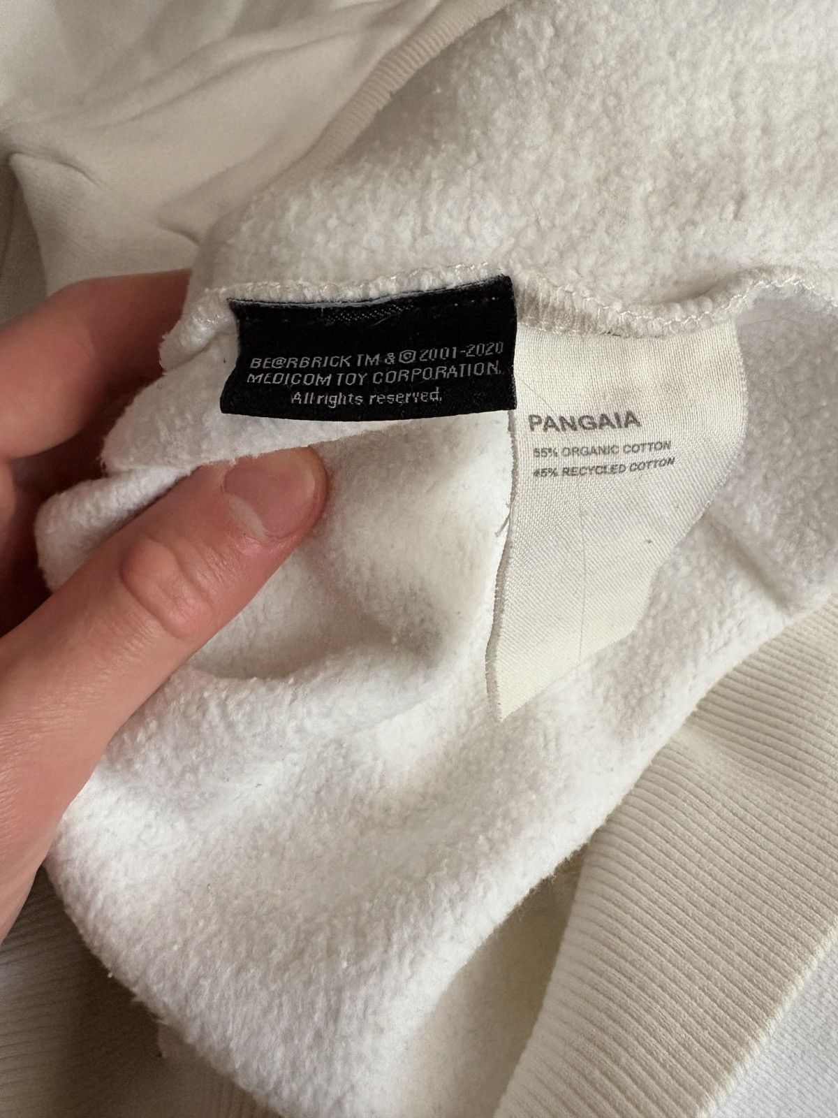 Pangaia Pangaia x Haroshi Bearbrick White Logo Recycled Hoodie Size US S / EU 44-46 / 1 - 6 Thumbnail