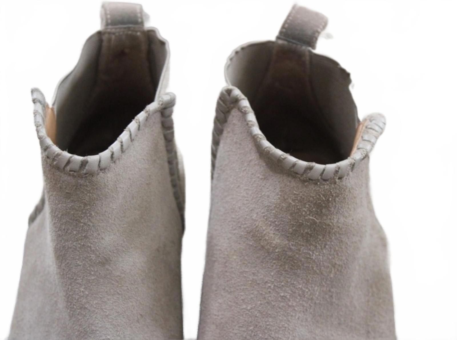 Other Jack Rogers Light Gray Suede Ankle Boots With Stitching 8 Size US 8 / IT 38 - 3 Thumbnail