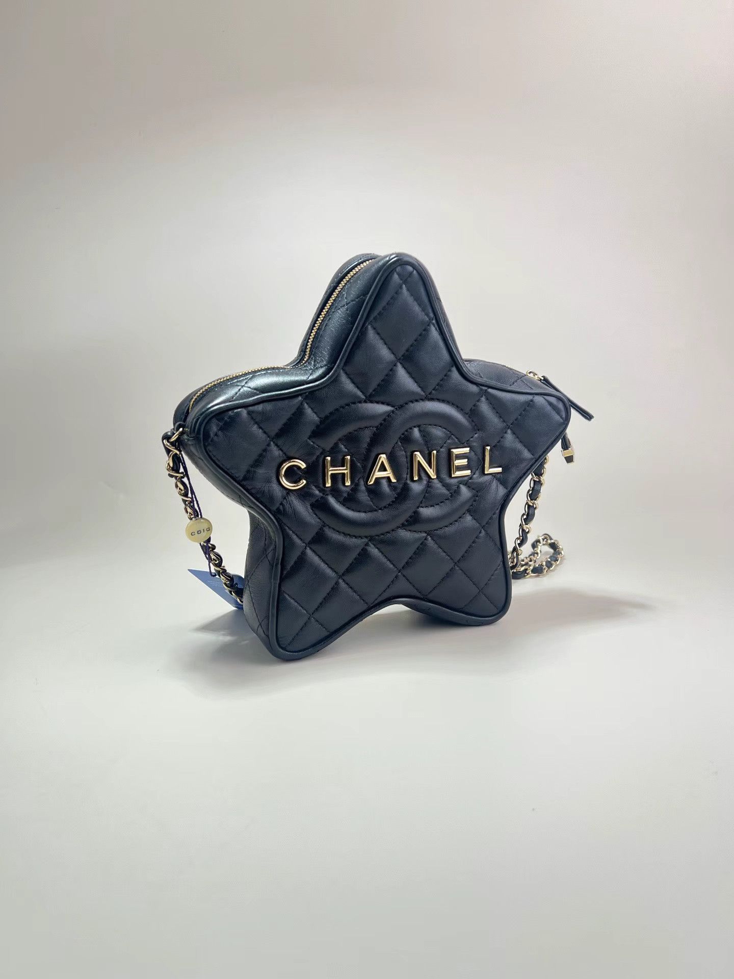 Chanel CHANEL Black Lambskin Star Bag Size ONE SIZE - 2 Thumbnail
