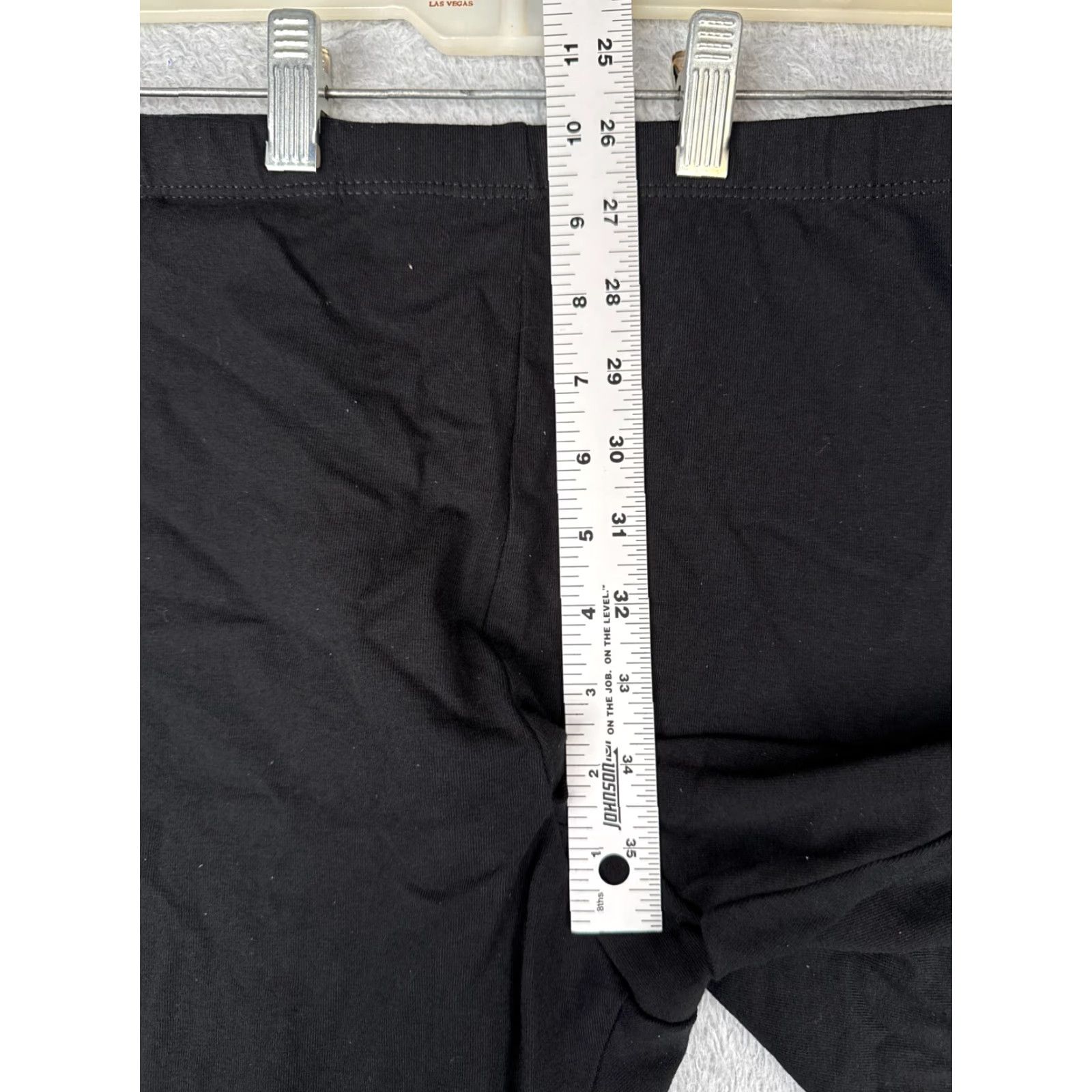 Vintage Cheetah Shorts Womens Medium Black Workout Gym Cotton Spandex Blend Size 32" / US 10 / IT 46 - 7 Thumbnail