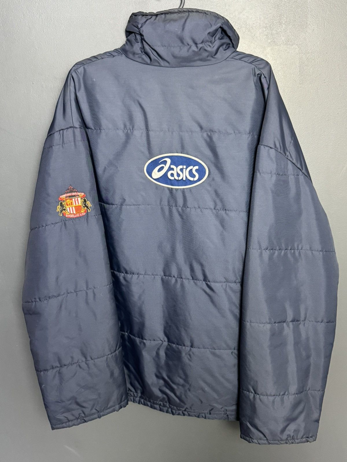 Asics Vintage Sunderland Training Football Jacket Size US XL / EU 56 / 4 - 2 Thumbnail