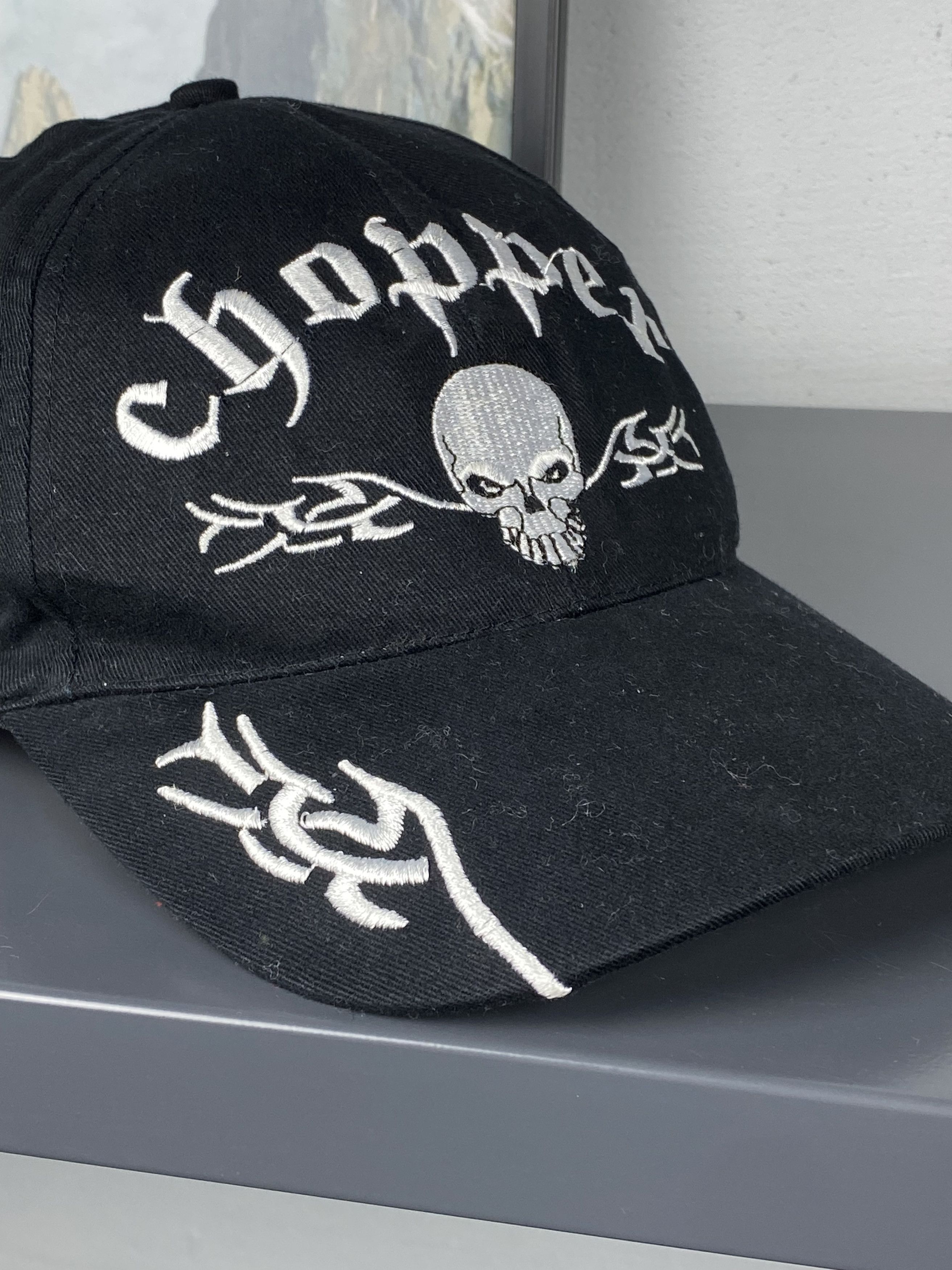 Japanese Brand × West Coast Choppers Vintage Y2K’s Choppers Flames Motorcycle Strapback Hat Cap Size ONE SIZE - 2 Thumbnail
