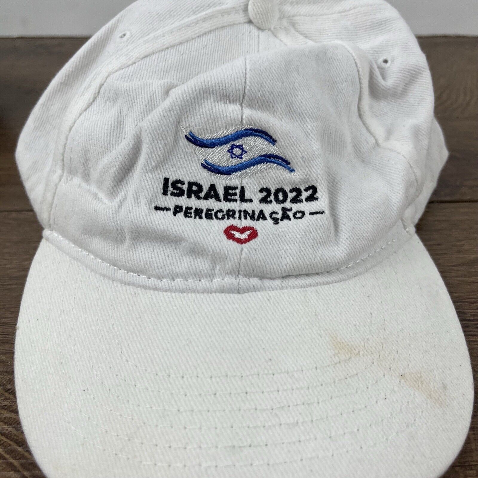 Other Isreal 2022 Hat Peregrina CAO Hat White Cap Hat Adjustable H Size ONE SIZE - 6 Thumbnail